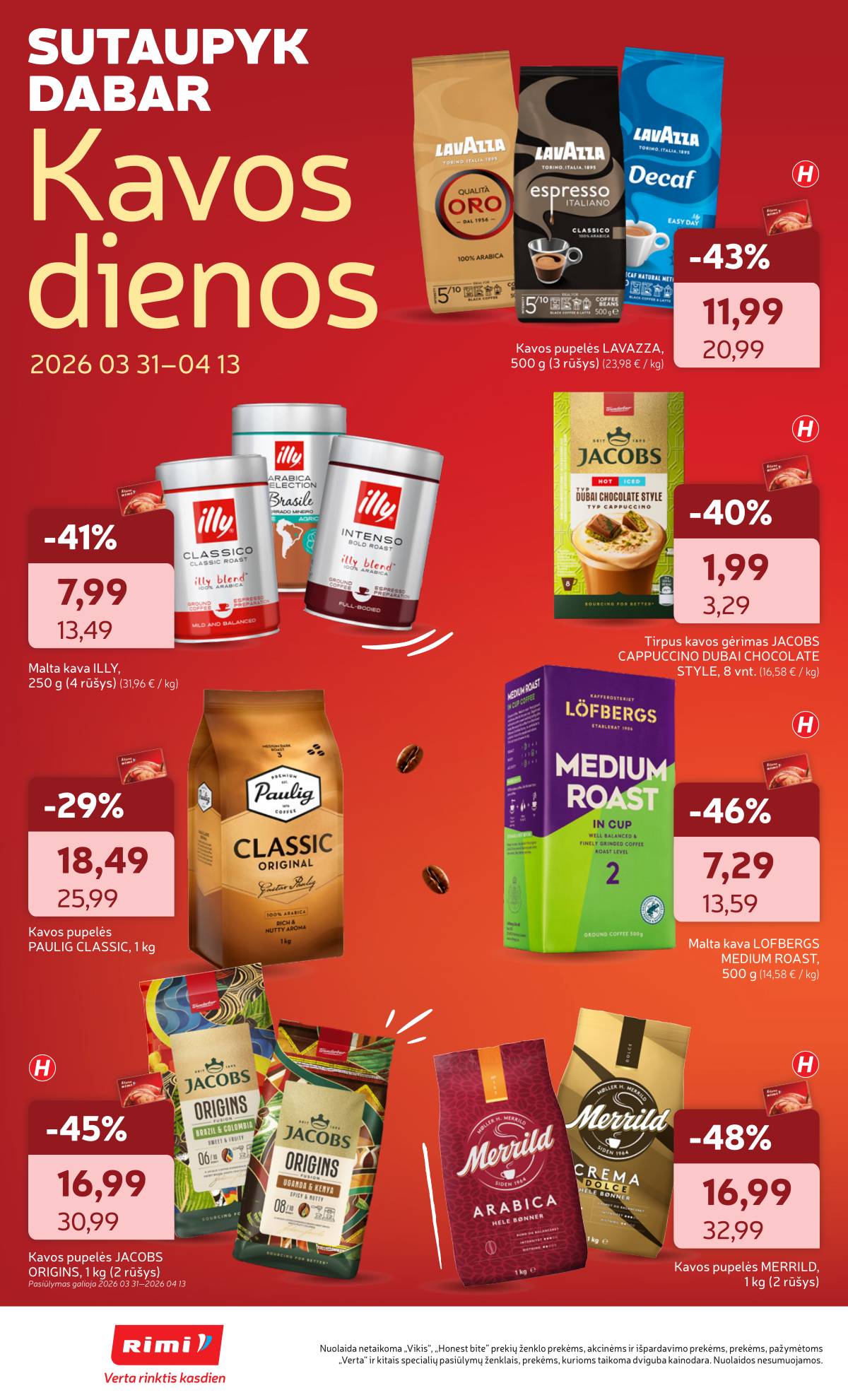 Rimi - RIMI Savaitinis akcijų leidinys Nr. 14 | 2026-03-31 - 2026-04-06 30 puslapis