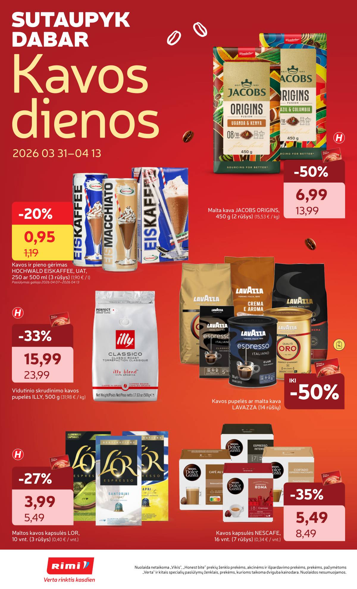 Rimi - RIMI Savaitinis akcijų leidinys Nr. 15 | 2026-04-07 - 2026-04-13 10 puslapis