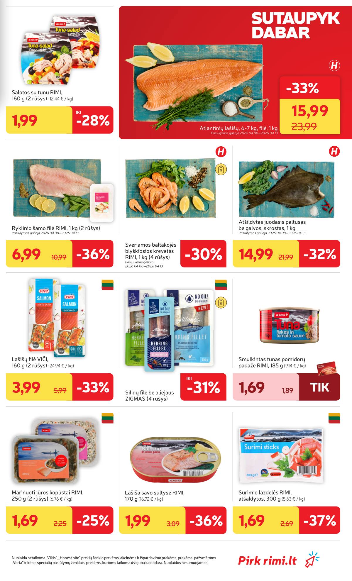 Rimi - RIMI Savaitinis akcijų leidinys Nr. 15 | 2026-04-07 - 2026-04-13 15 puslapis