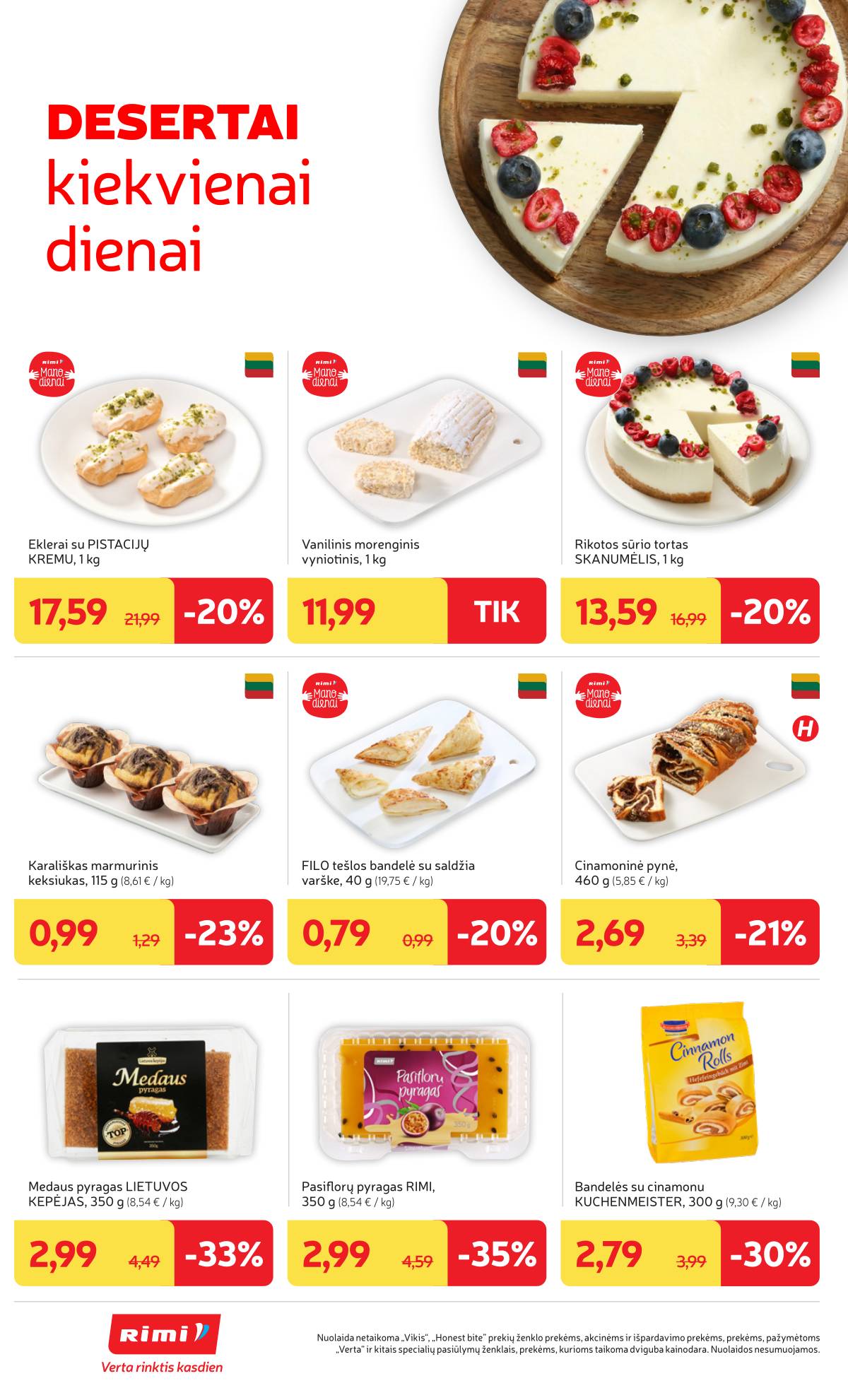 Rimi - RIMI Savaitinis akcijų leidinys Nr. 15 | 2026-04-07 - 2026-04-13 16 puslapis