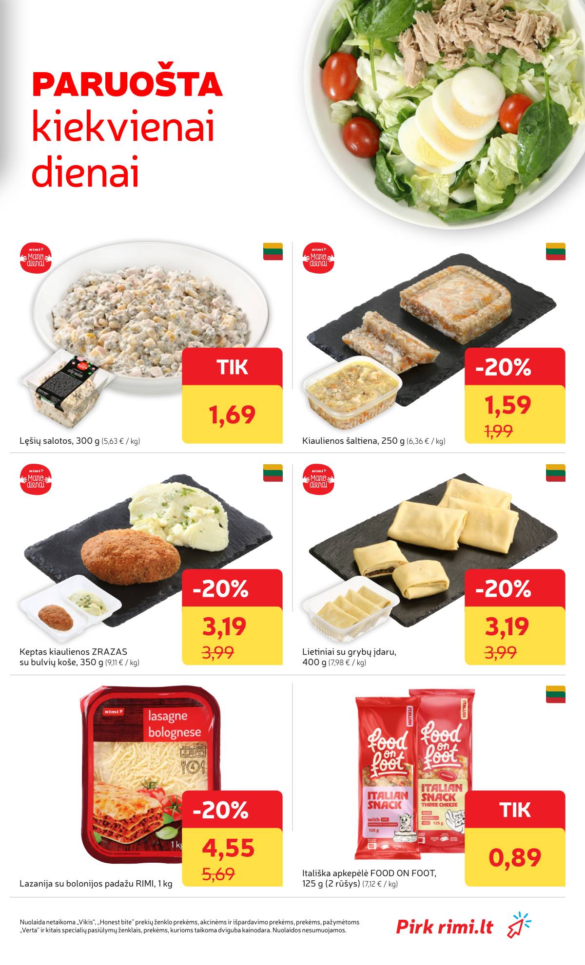 Rimi - RIMI Savaitinis akcijų leidinys Nr. 15 | 2026-04-07 - 2026-04-13 17 puslapis