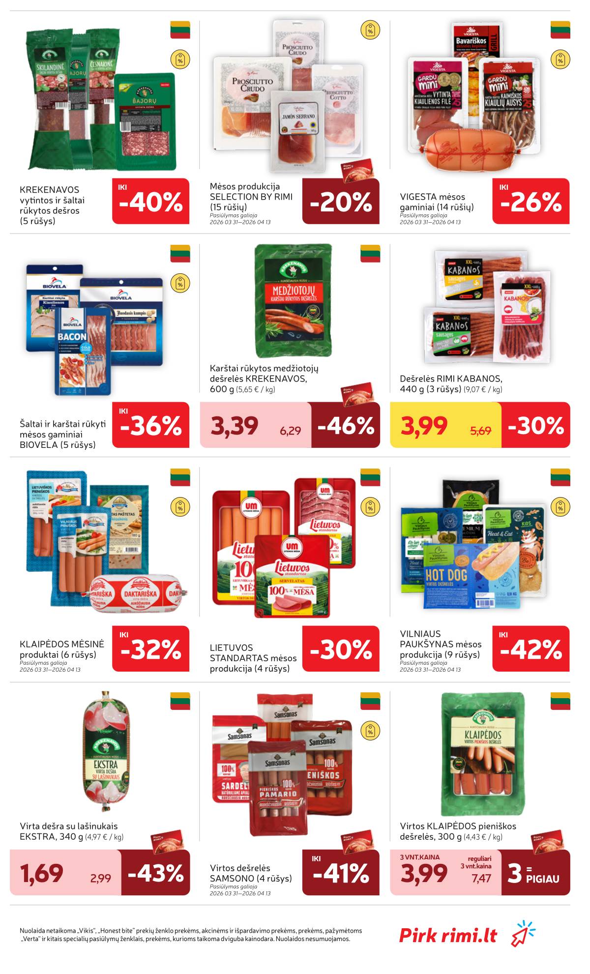 Rimi - RIMI Savaitinis akcijų leidinys Nr. 15 | 2026-04-07 - 2026-04-13 19 puslapis