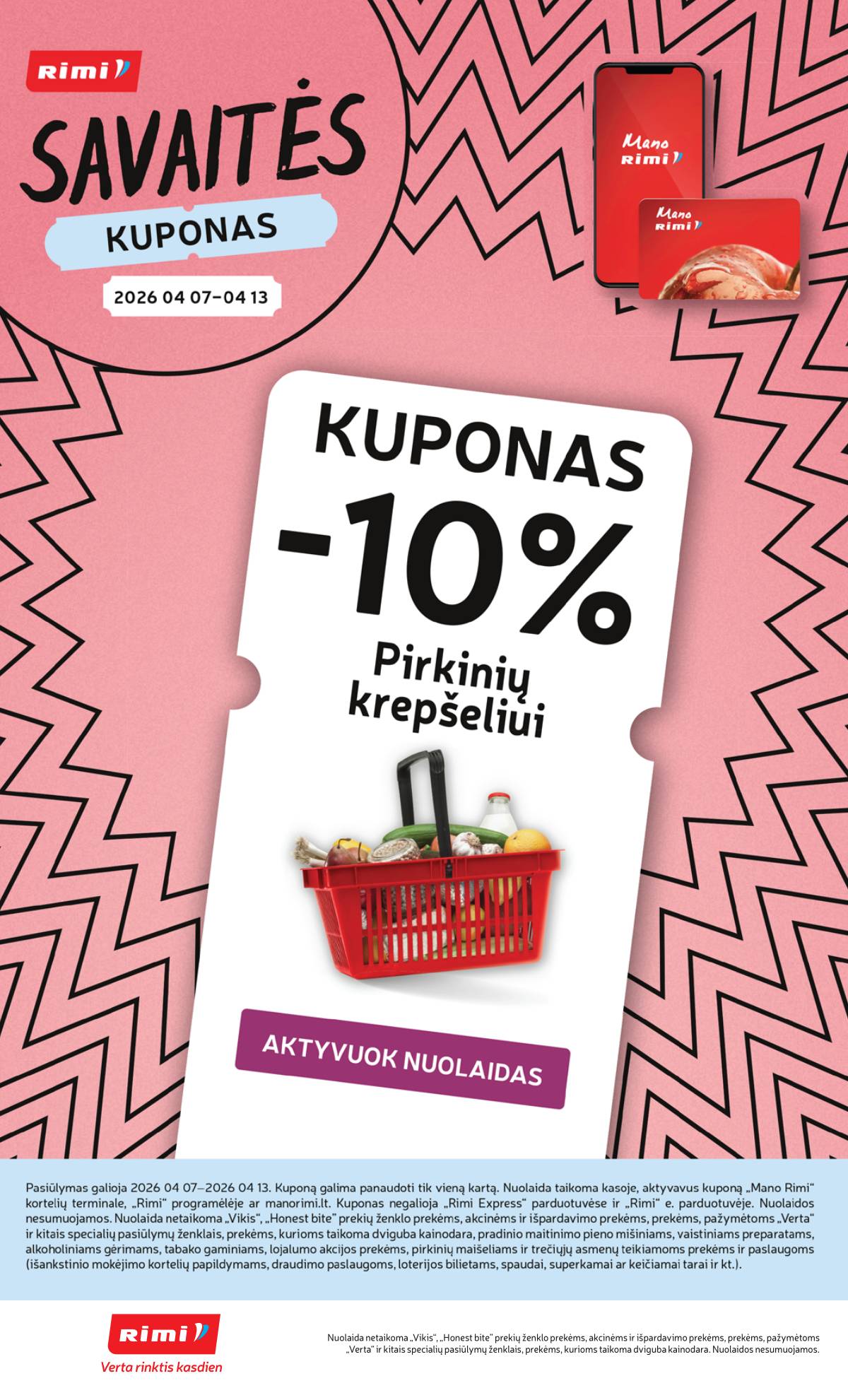 Rimi - RIMI Savaitinis akcijų leidinys Nr. 15 | 2026-04-07 - 2026-04-13 22 puslapis