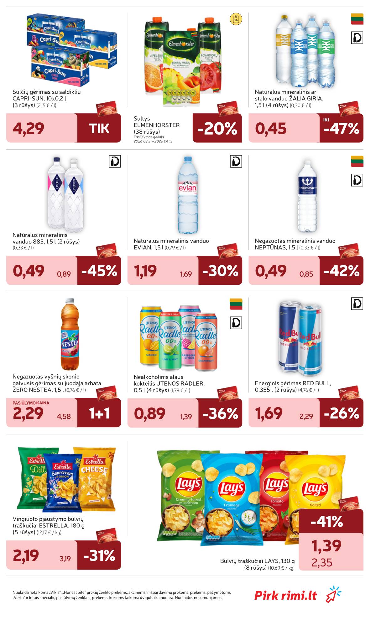 Rimi - RIMI Savaitinis akcijų leidinys Nr. 15 | 2026-04-07 - 2026-04-13 27 puslapis