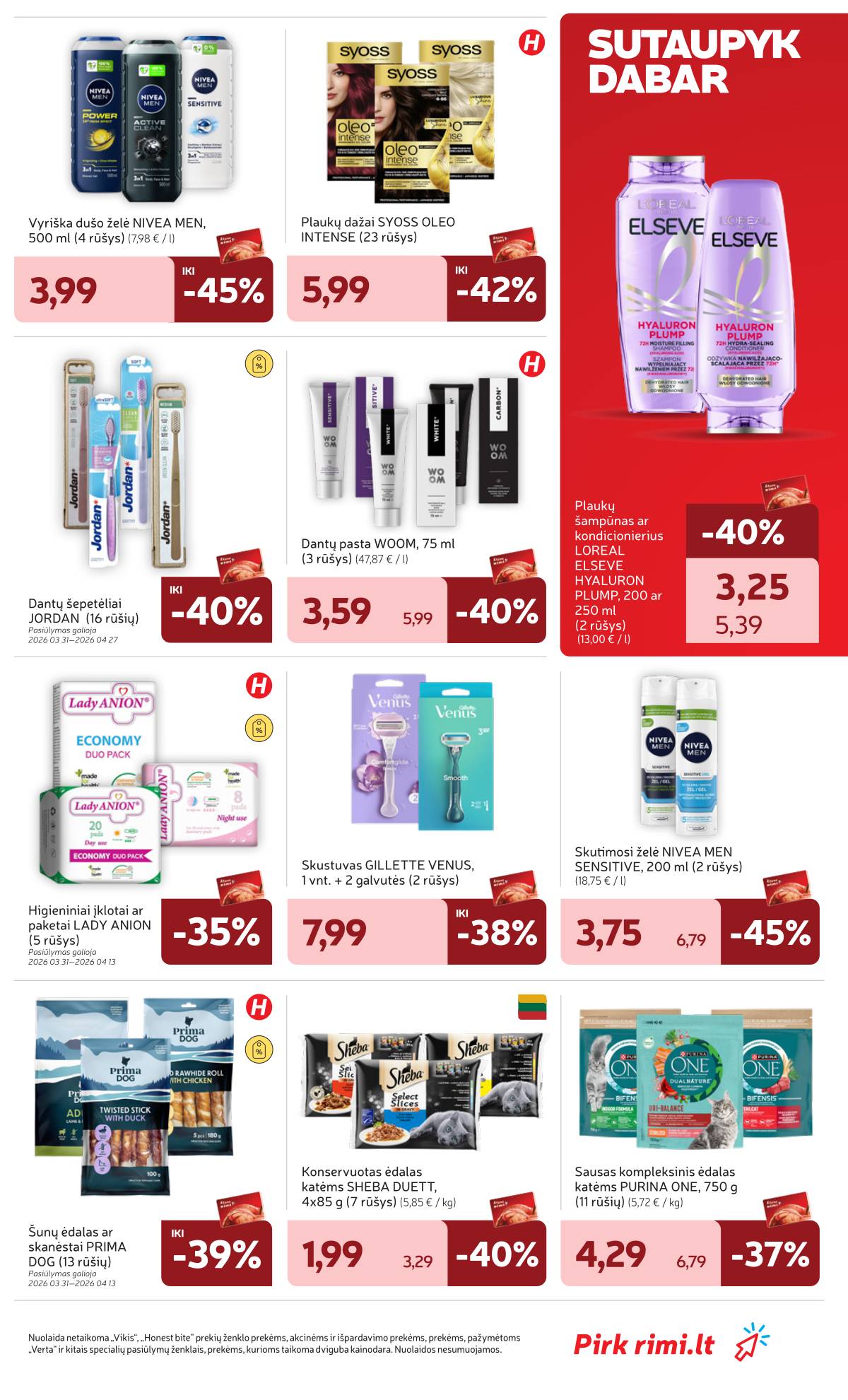 Rimi - RIMI Savaitinis akcijų leidinys Nr. 15 | 2026-04-07 - 2026-04-13 29 puslapis