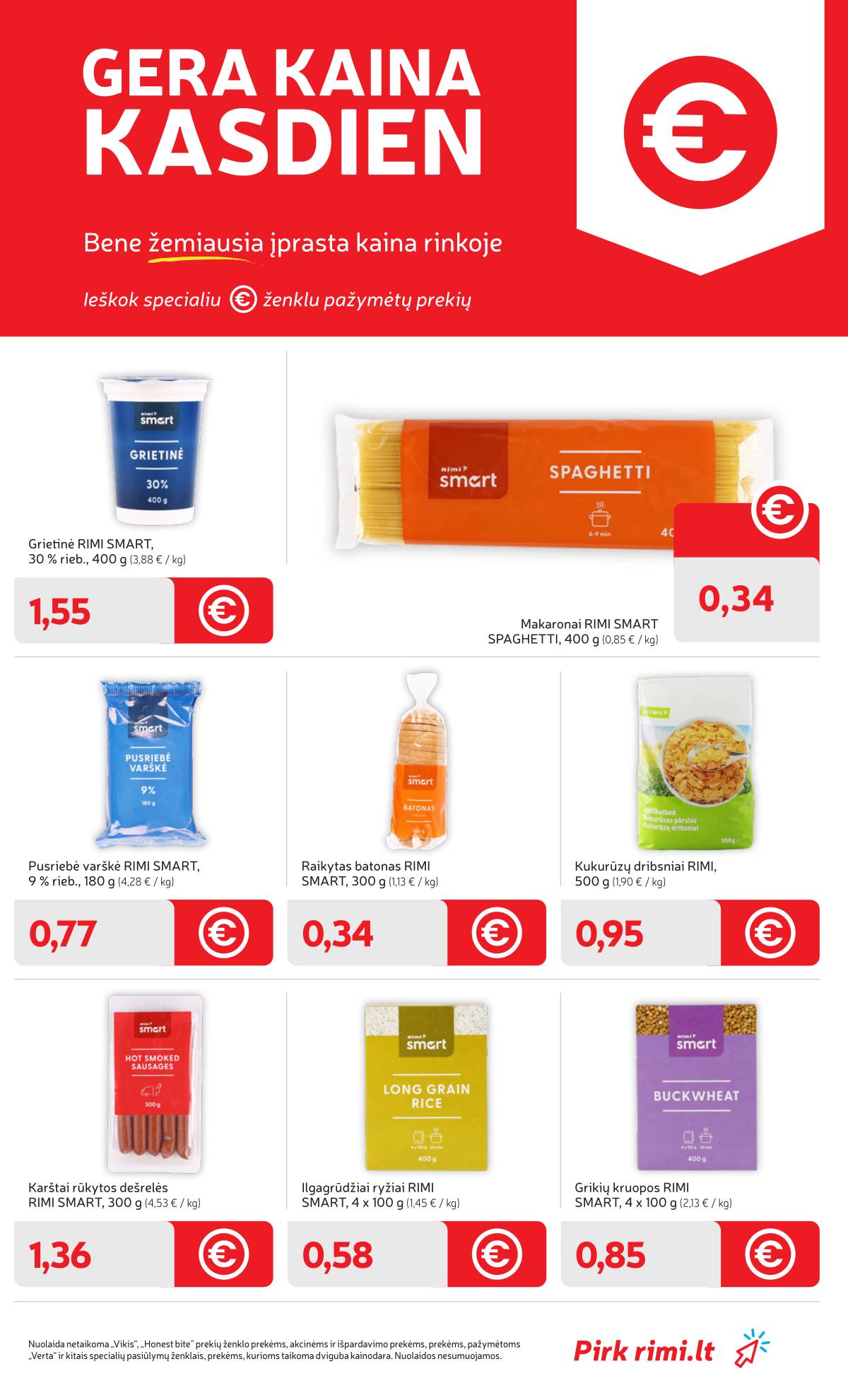 Rimi - RIMI Savaitinis akcijų leidinys Nr. 15 | 2026-04-07 - 2026-04-13 3 puslapis