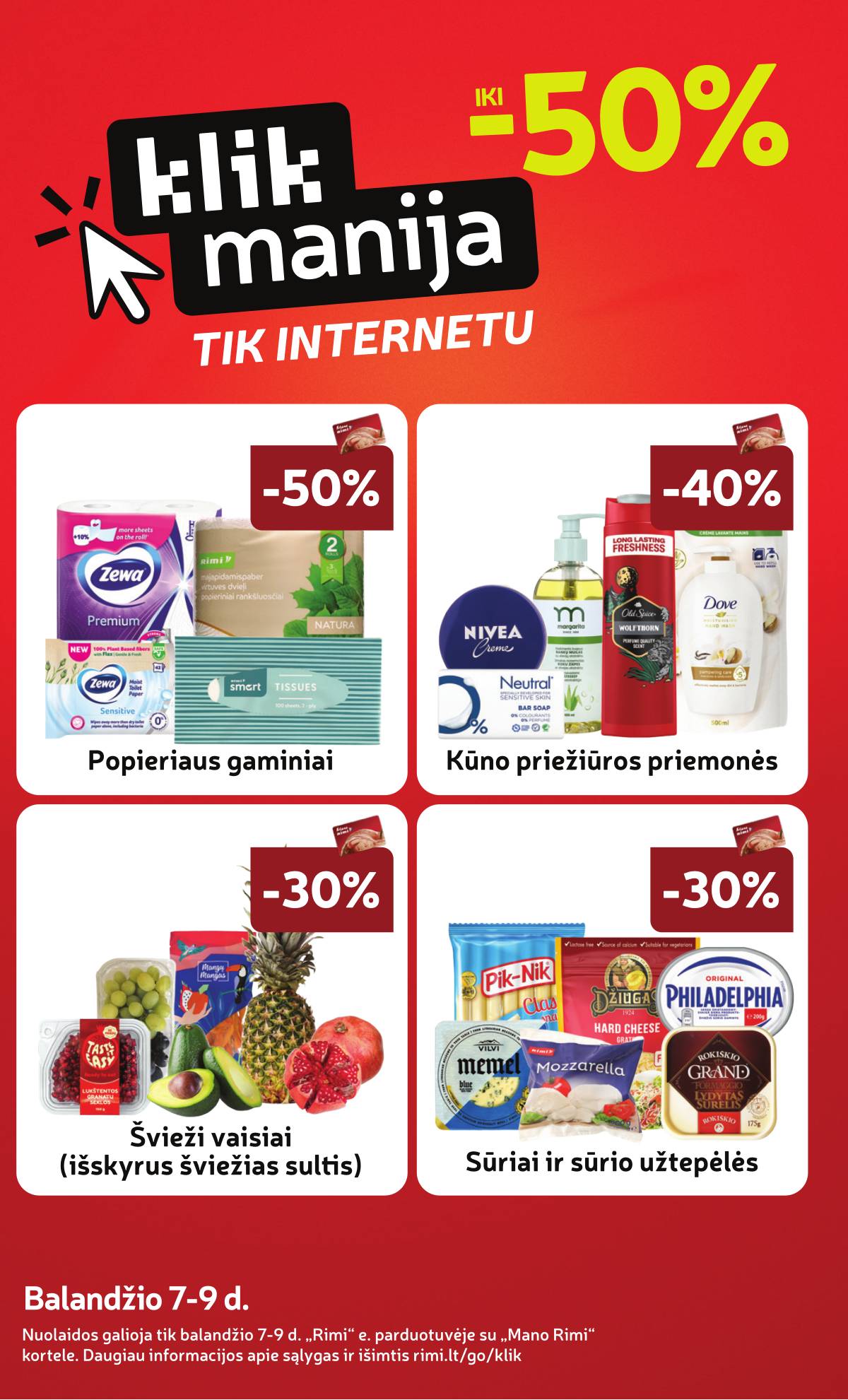 Rimi - RIMI Savaitinis akcijų leidinys Nr. 15 | 2026-04-07 - 2026-04-13 30 puslapis