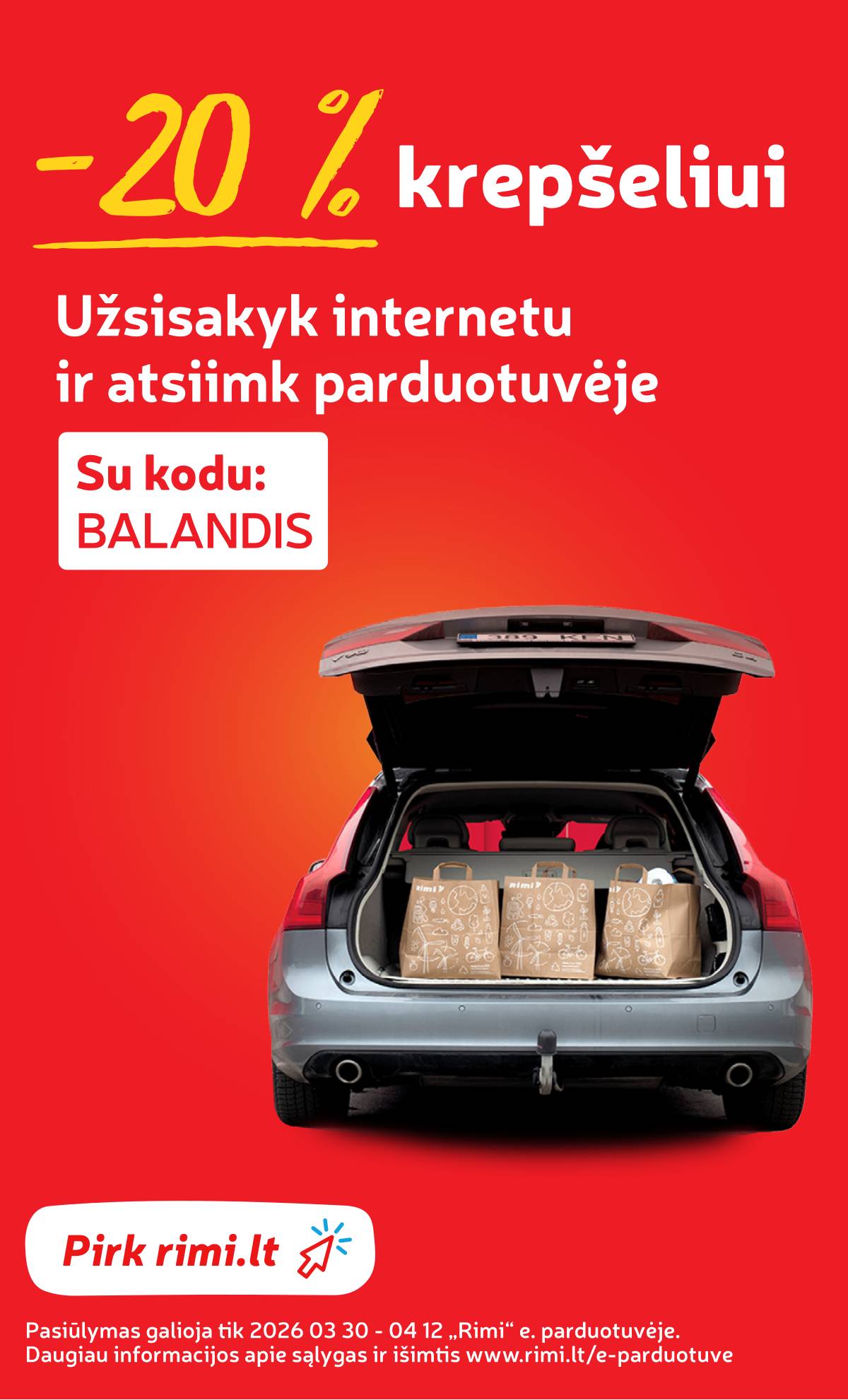 Rimi - RIMI Savaitinis akcijų leidinys Nr. 15 | 2026-04-07 - 2026-04-13 32 puslapis