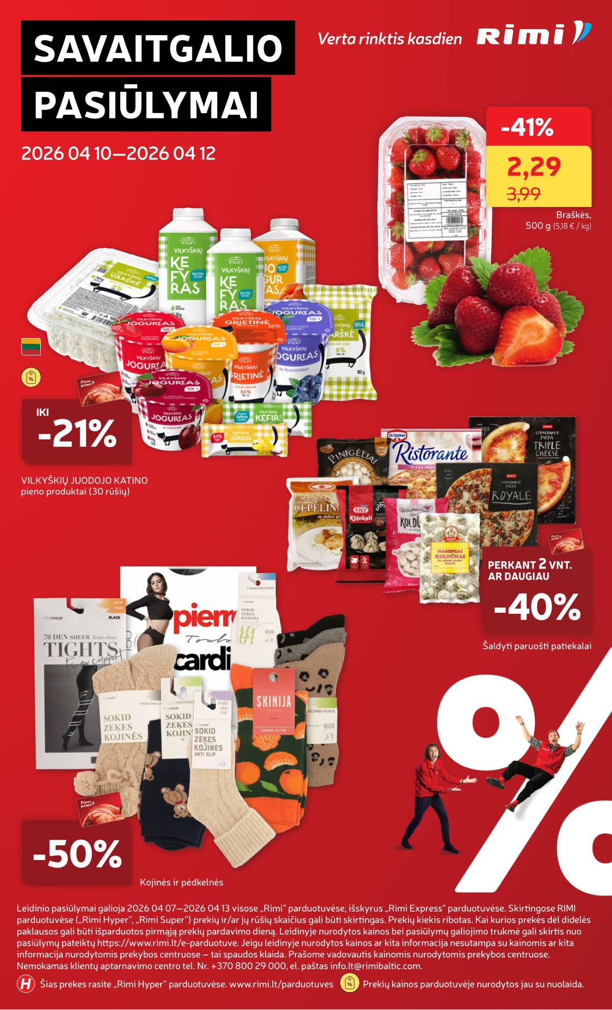 Rimi - RIMI Savaitinis akcijų leidinys Nr. 15 | 2026-04-07 - 2026-04-13 36 puslapis