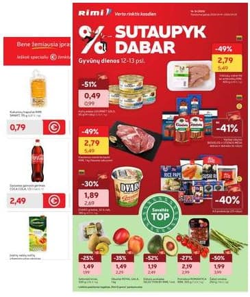 Rimi - RIMI Savaitinis akcijų leidinys Nr. 16 | 2026-04-14 - 2026-04-20 2026-04-14 – 2026-04-20