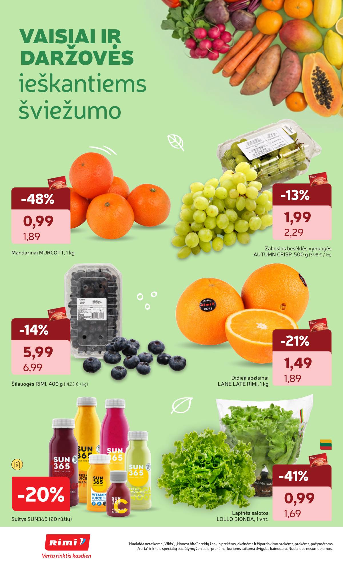 Rimi - RIMI Savaitinis akcijų leidinys Nr. 16 | 2026-04-14 - 2026-04-20 10 puslapis