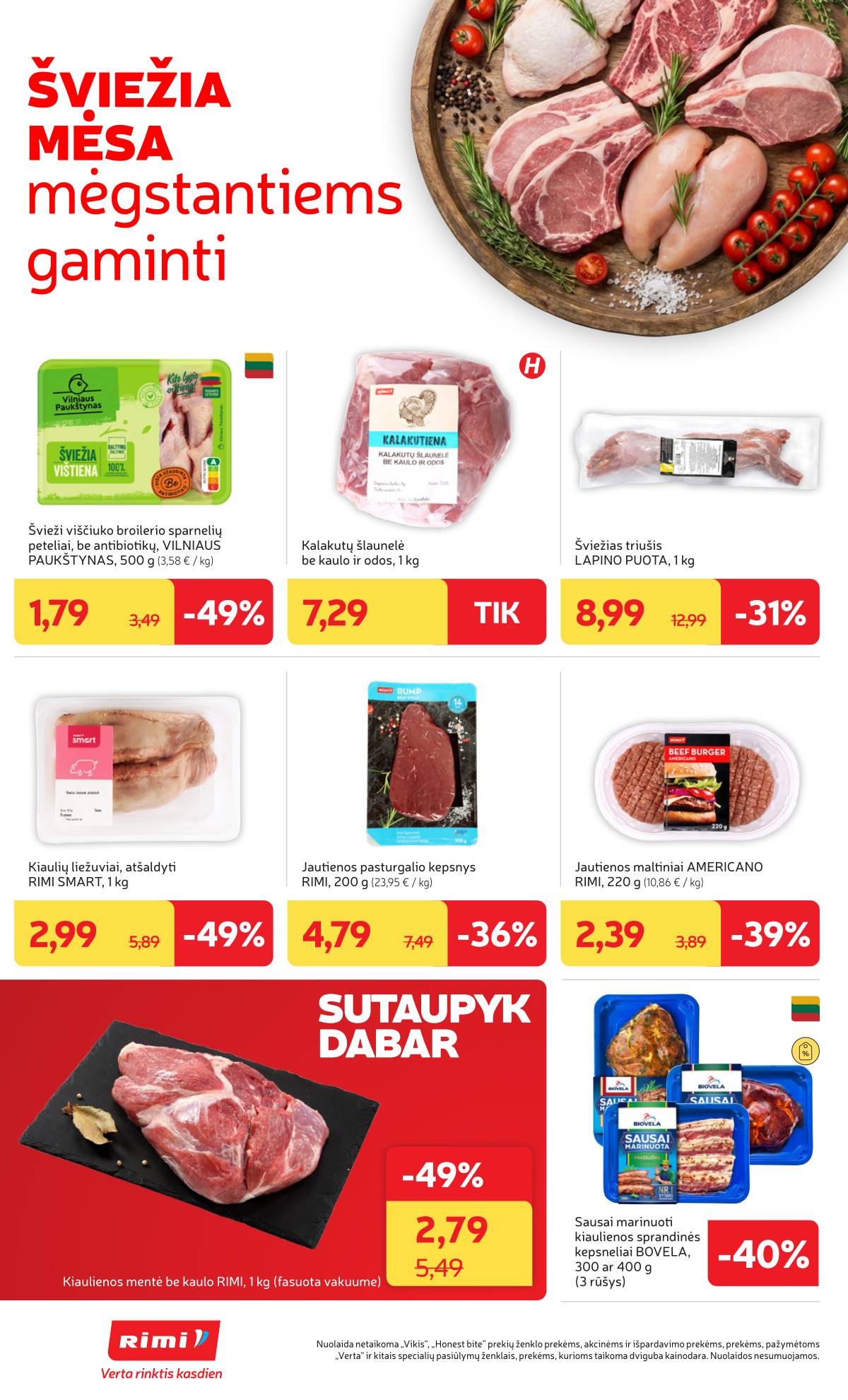 Rimi - RIMI Savaitinis akcijų leidinys Nr. 16 | 2026-04-14 - 2026-04-20 14 puslapis