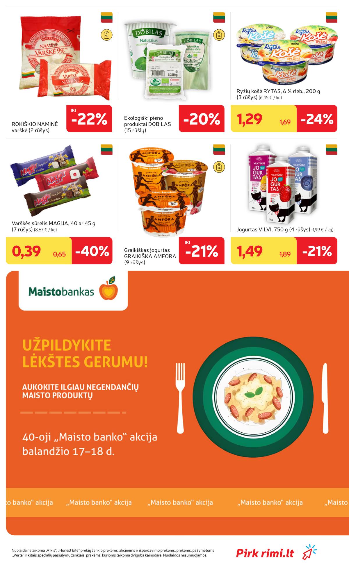 Rimi - RIMI Savaitinis akcijų leidinys Nr. 16 | 2026-04-14 - 2026-04-20 23 puslapis