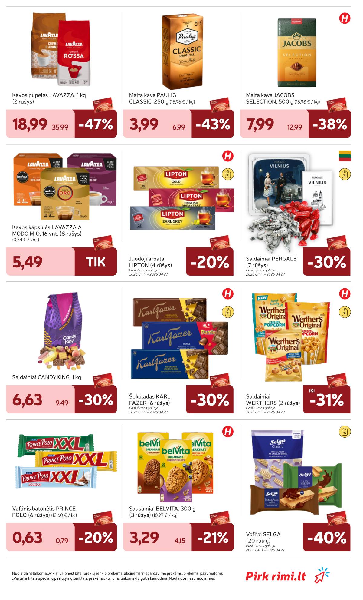 Rimi - RIMI Savaitinis akcijų leidinys Nr. 16 | 2026-04-14 - 2026-04-20 25 puslapis