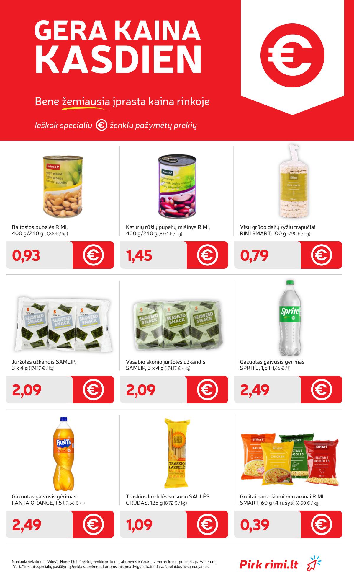 Rimi - RIMI Savaitinis akcijų leidinys Nr. 16 | 2026-04-14 - 2026-04-20 3 puslapis