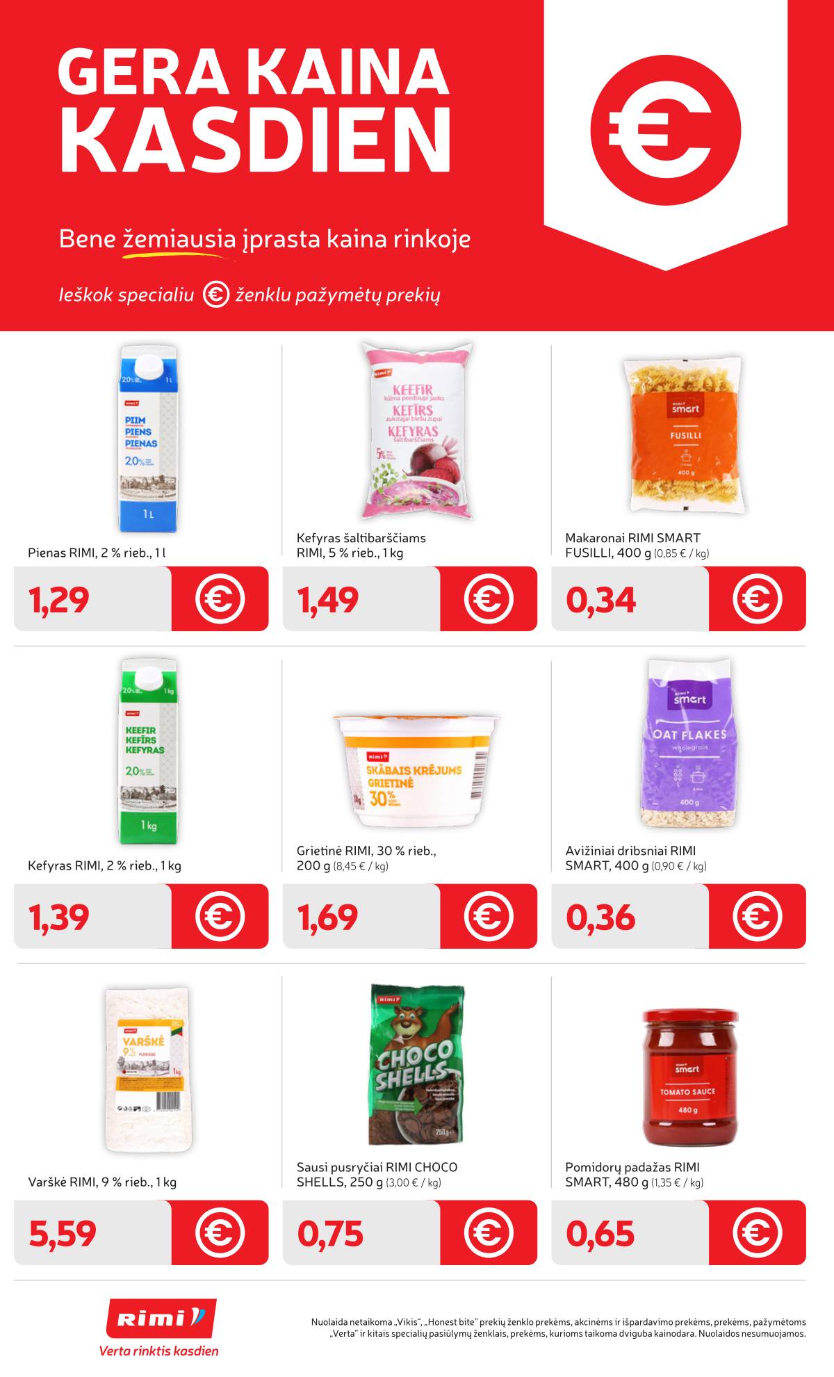 Rimi - RIMI Savaitinis akcijų leidinys Nr. 16 | 2026-04-14 - 2026-04-20 4 puslapis