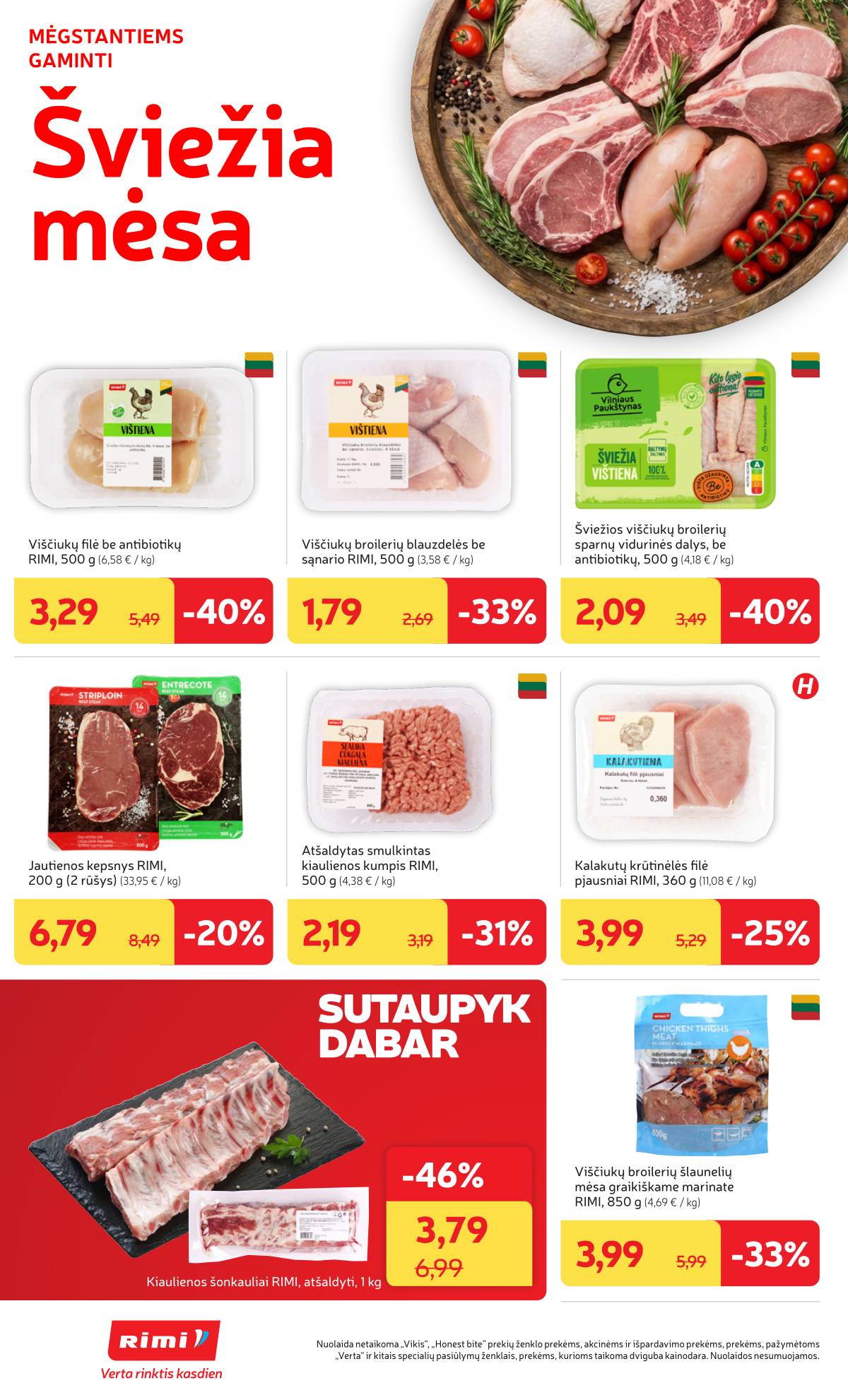 Rimi - RIMI Savaitinis akcijų leidinys Nr. 17 | 2026-04-21 - 2026-04-27 12 puslapis