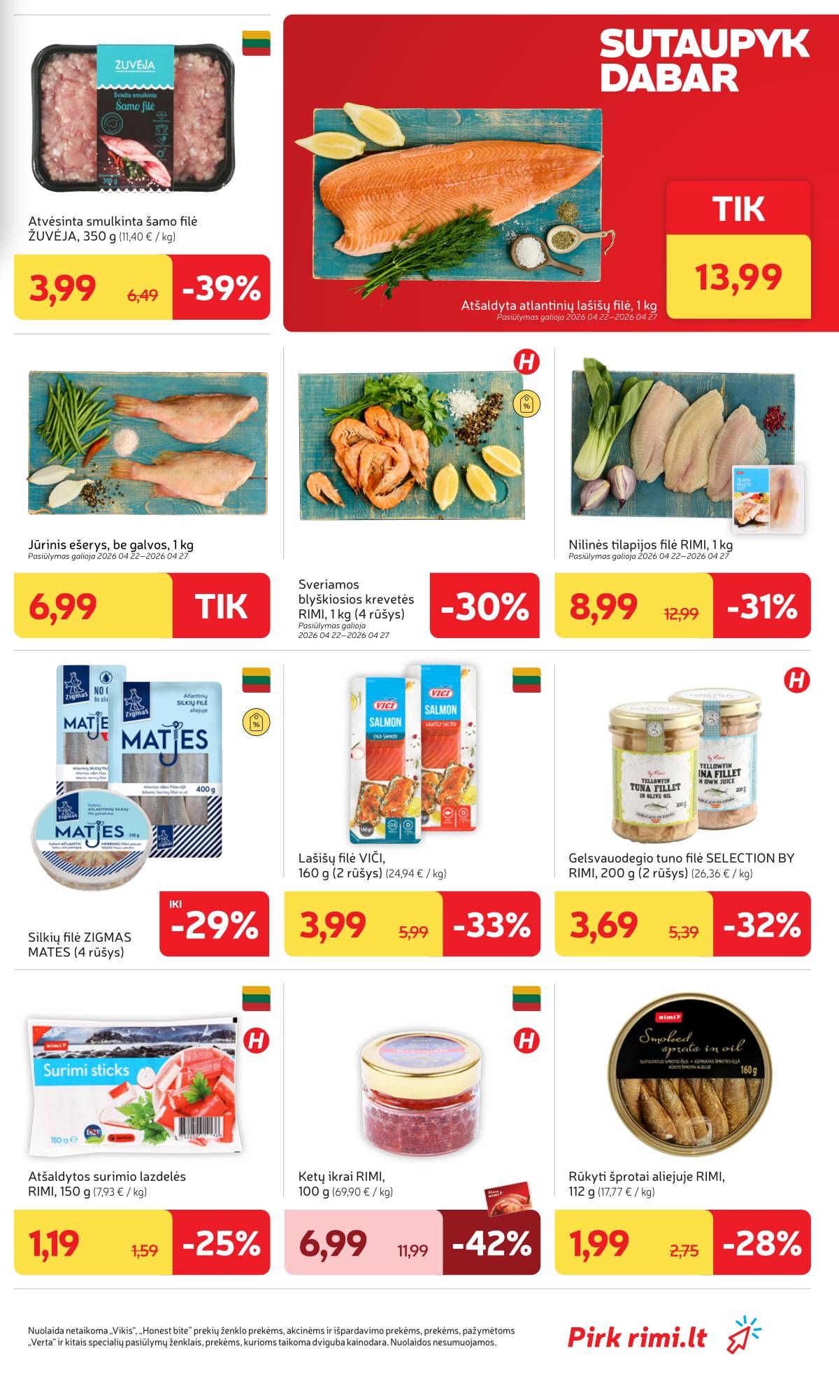 Rimi - RIMI Savaitinis akcijų leidinys Nr. 17 | 2026-04-21 - 2026-04-27 13 puslapis