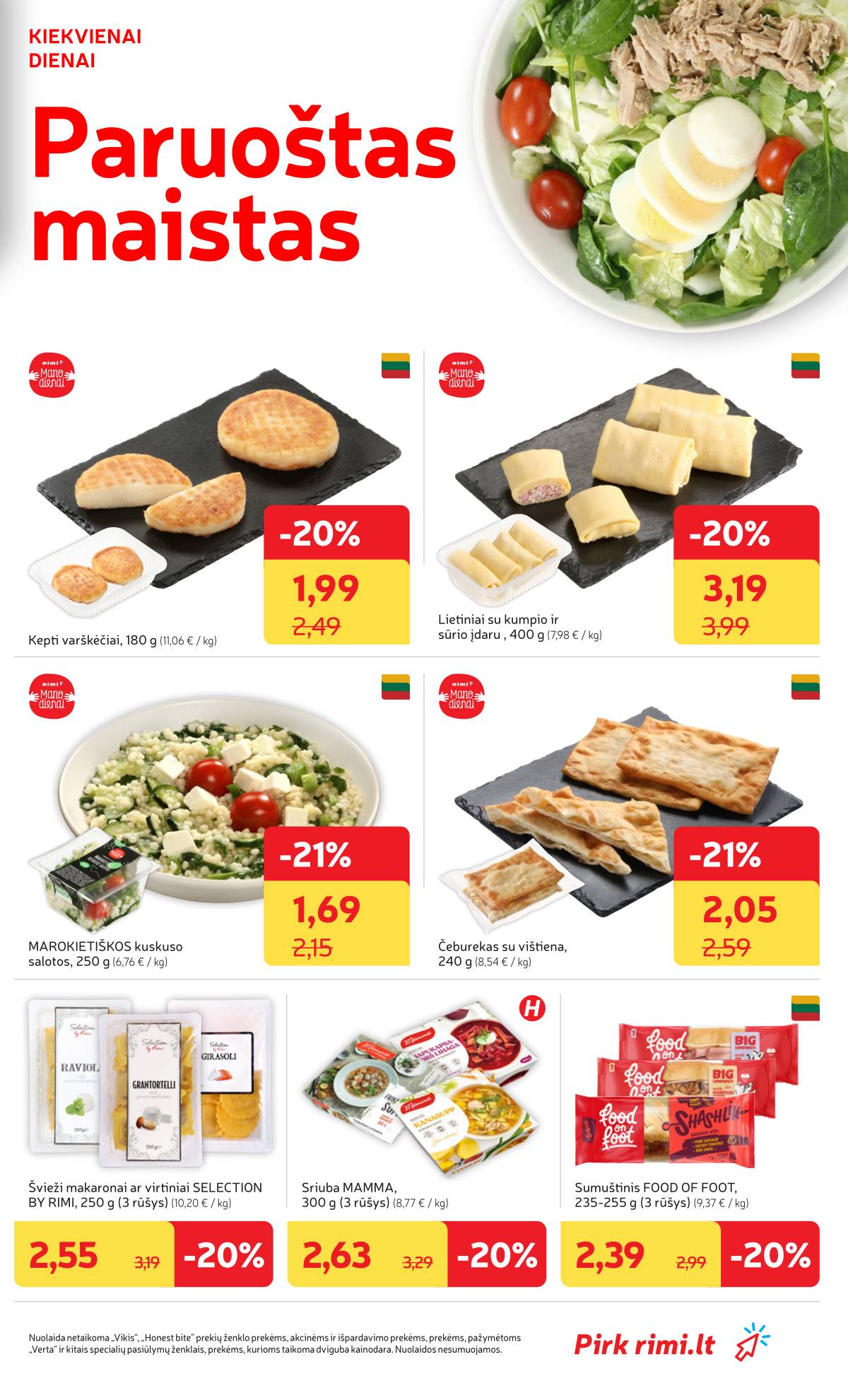 Rimi - RIMI Savaitinis akcijų leidinys Nr. 17 | 2026-04-21 - 2026-04-27 15 puslapis