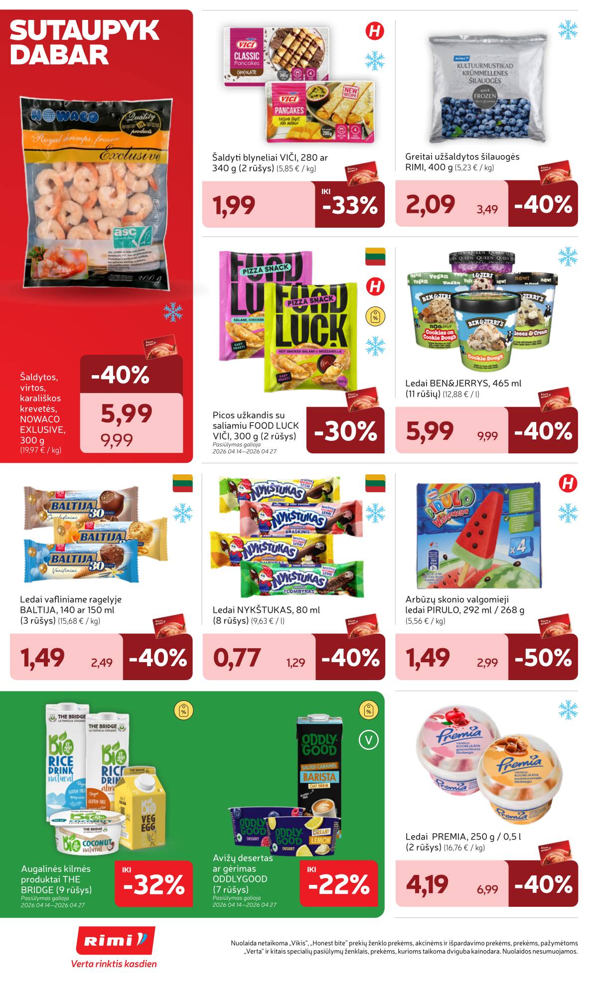 Rimi - RIMI Savaitinis akcijų leidinys Nr. 17 | 2026-04-21 - 2026-04-27 18 puslapis