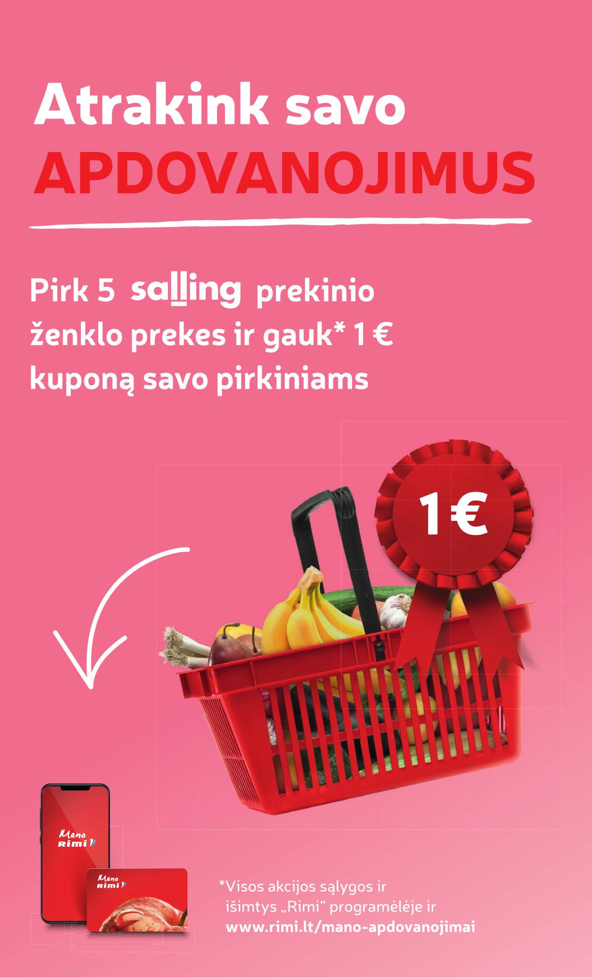 Rimi - RIMI Savaitinis akcijų leidinys Nr. 17 | 2026-04-21 - 2026-04-27 22 puslapis