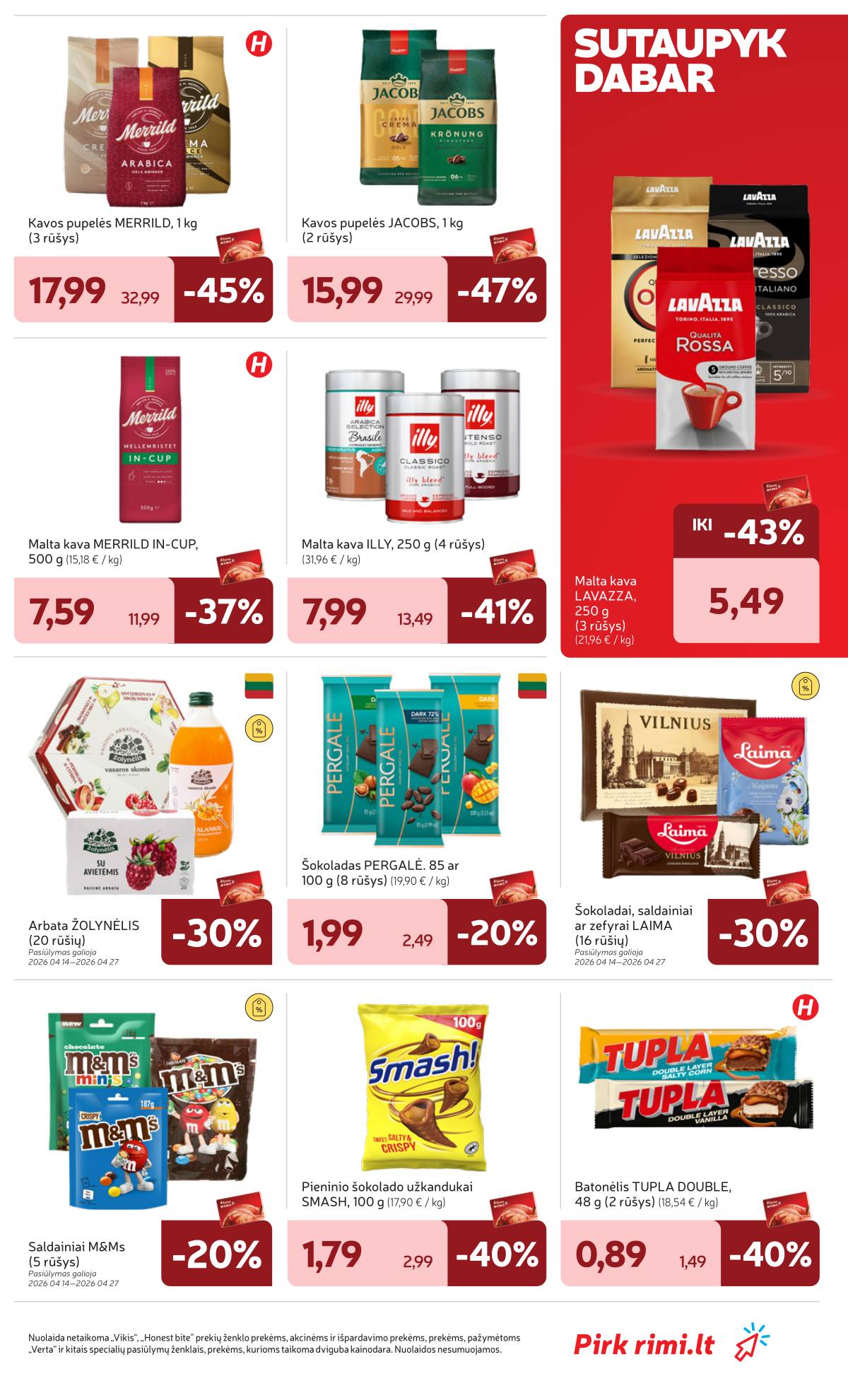 Rimi - RIMI Savaitinis akcijų leidinys Nr. 17 | 2026-04-21 - 2026-04-27 23 puslapis