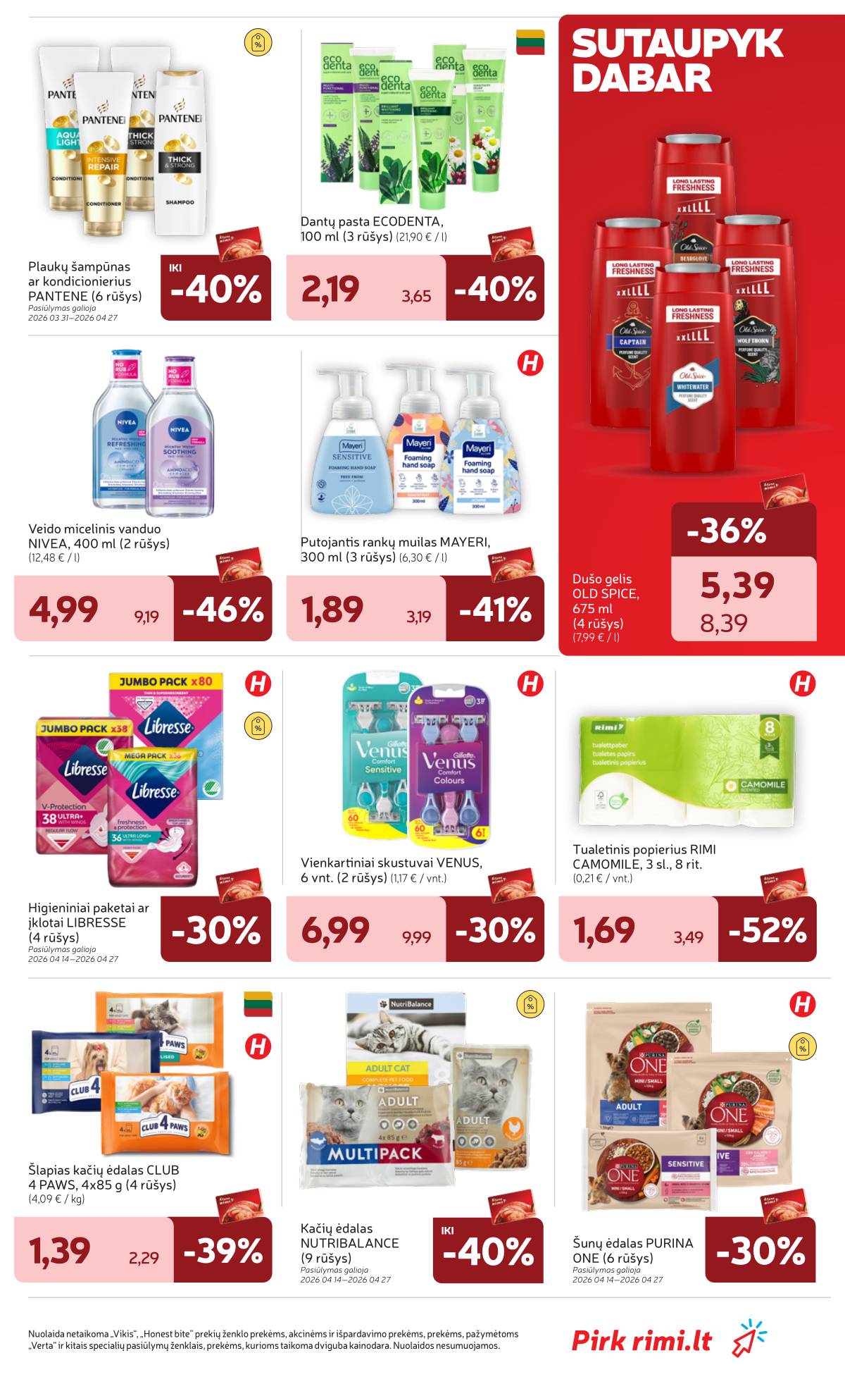 Rimi - RIMI Savaitinis akcijų leidinys Nr. 17 | 2026-04-21 - 2026-04-27 29 puslapis