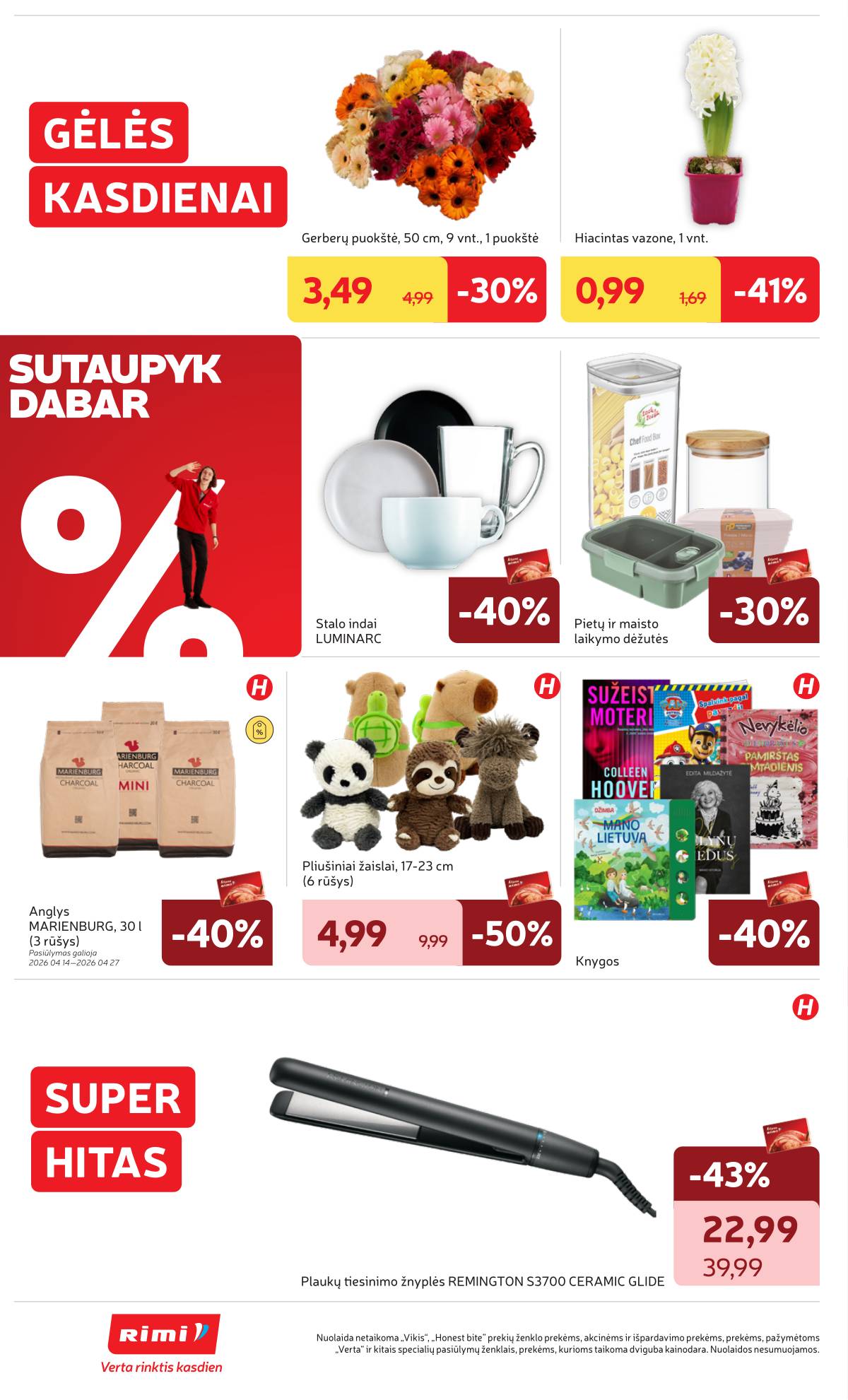 Rimi - RIMI Savaitinis akcijų leidinys Nr. 17 | 2026-04-21 - 2026-04-27 32 puslapis