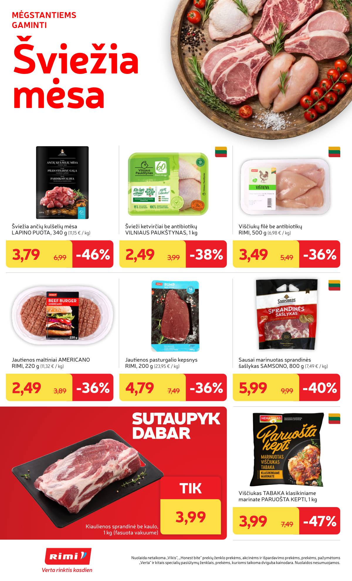 Rimi - RIMI Savaitinis akcijų leidinys Nr. 18 | 2026-04-28 - 2026-05-04 10 puslapis