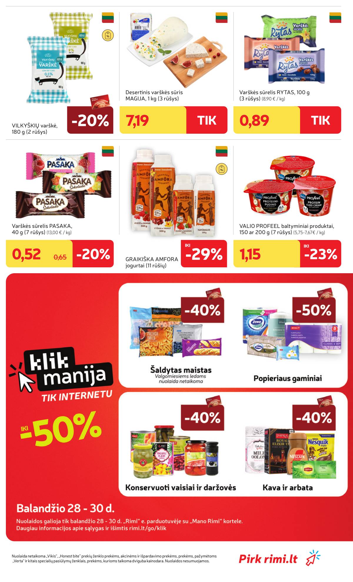 Rimi - RIMI Savaitinis akcijų leidinys Nr. 18 | 2026-04-28 - 2026-05-04 21 puslapis