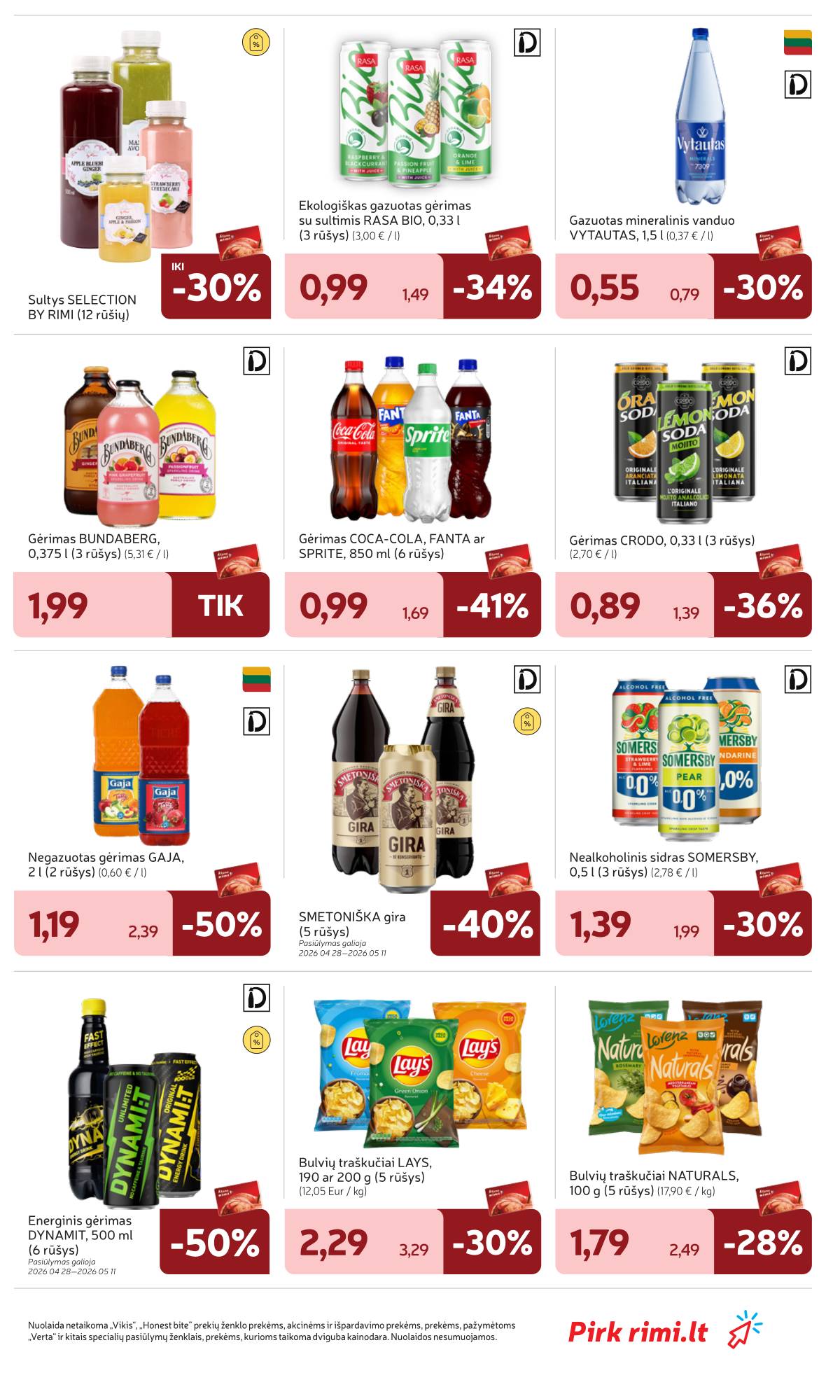 Rimi - RIMI Savaitinis akcijų leidinys Nr. 18 | 2026-04-28 - 2026-05-04 31 puslapis