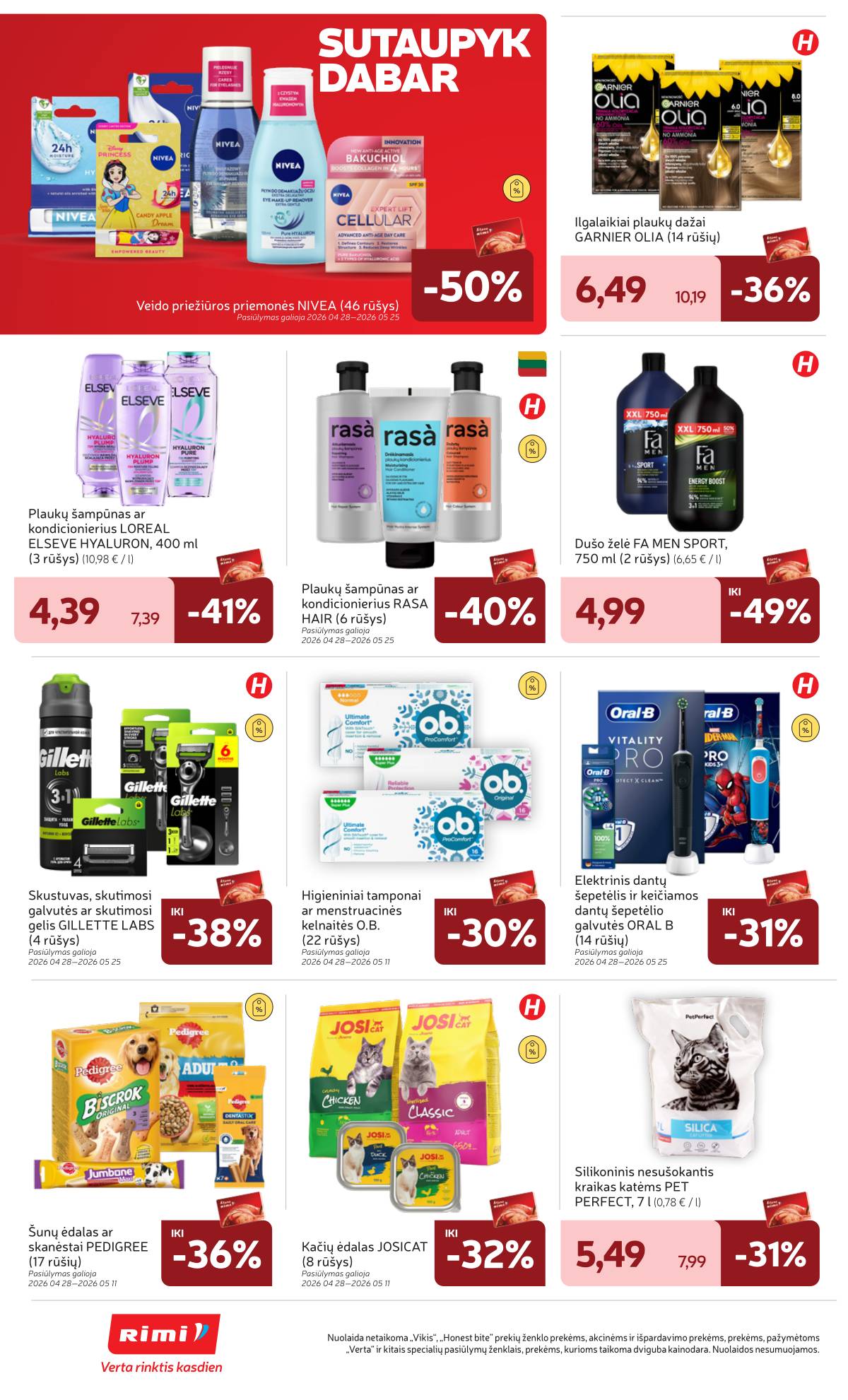 Rimi - RIMI Savaitinis akcijų leidinys Nr. 18 | 2026-04-28 - 2026-05-04 32 puslapis
