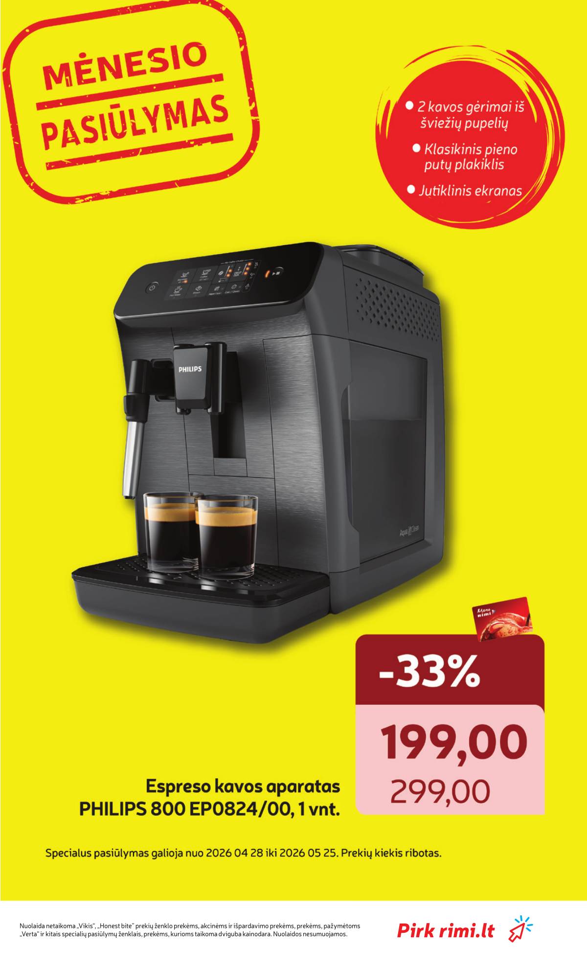 Rimi - RIMI Savaitinis akcijų leidinys Nr. 18 | 2026-04-28 - 2026-05-04 35 puslapis