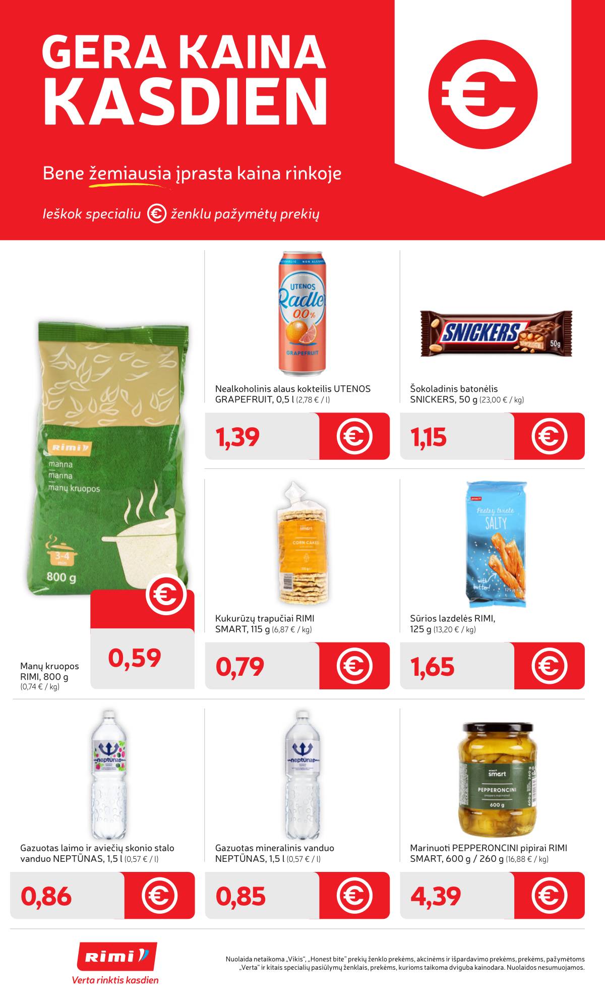 Rimi - RIMI Savaitinis akcijų leidinys Nr. 18 | 2026-04-28 - 2026-05-04 8 puslapis