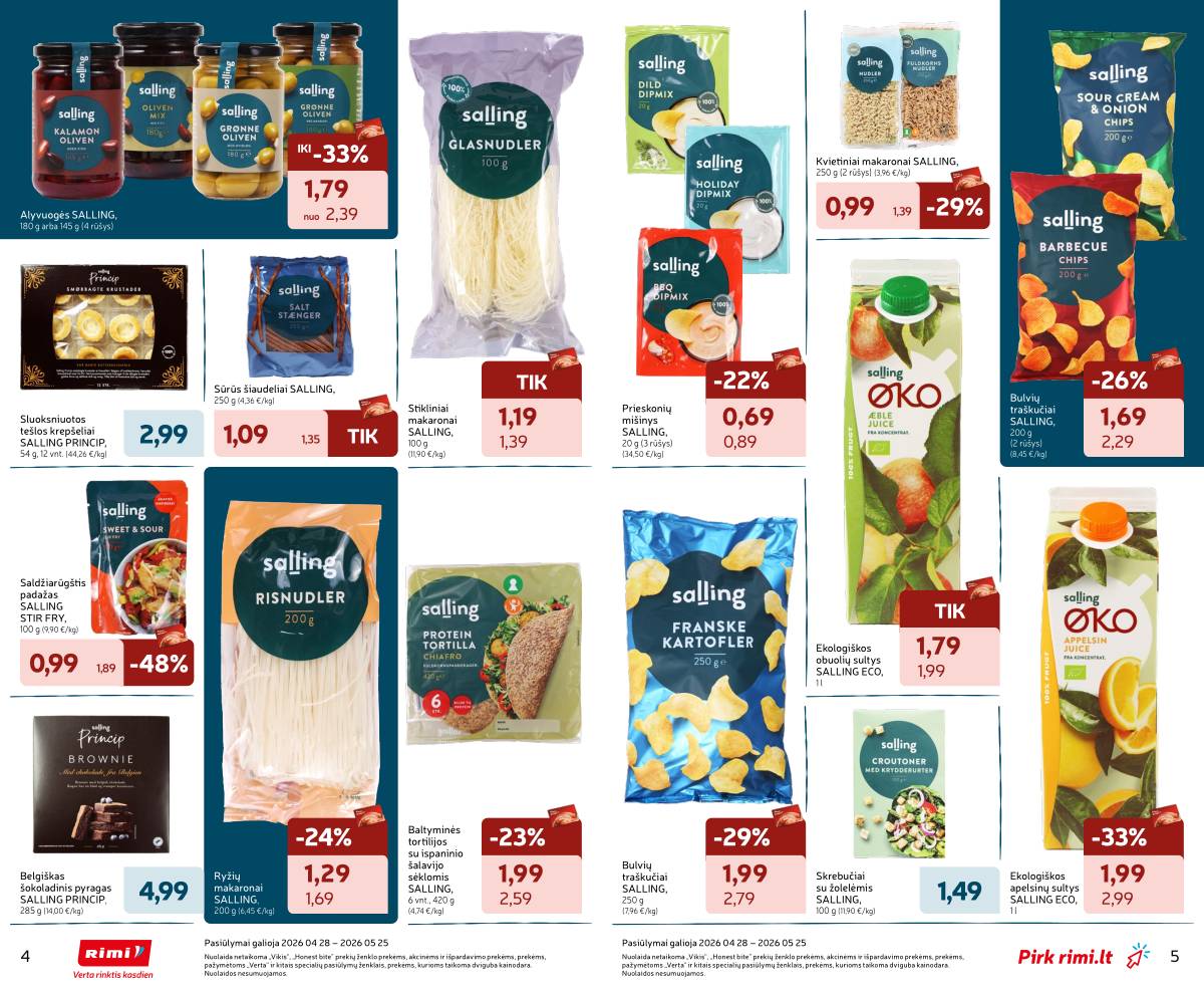 Rimi - RIMI SALLING naujienų katalogas 3 puslapis