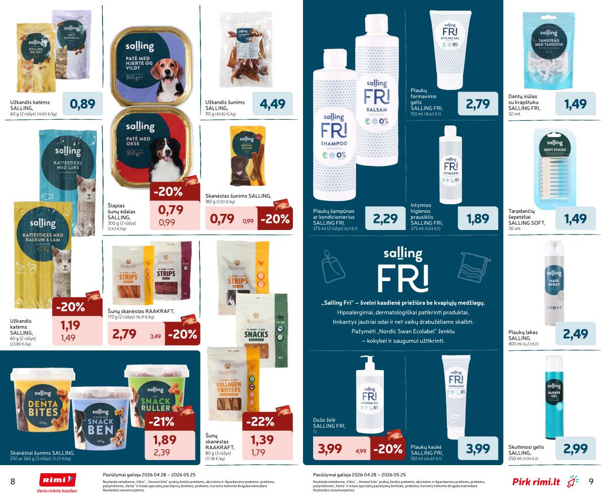 Rimi - RIMI SALLING naujienų katalogas 5 puslapis
