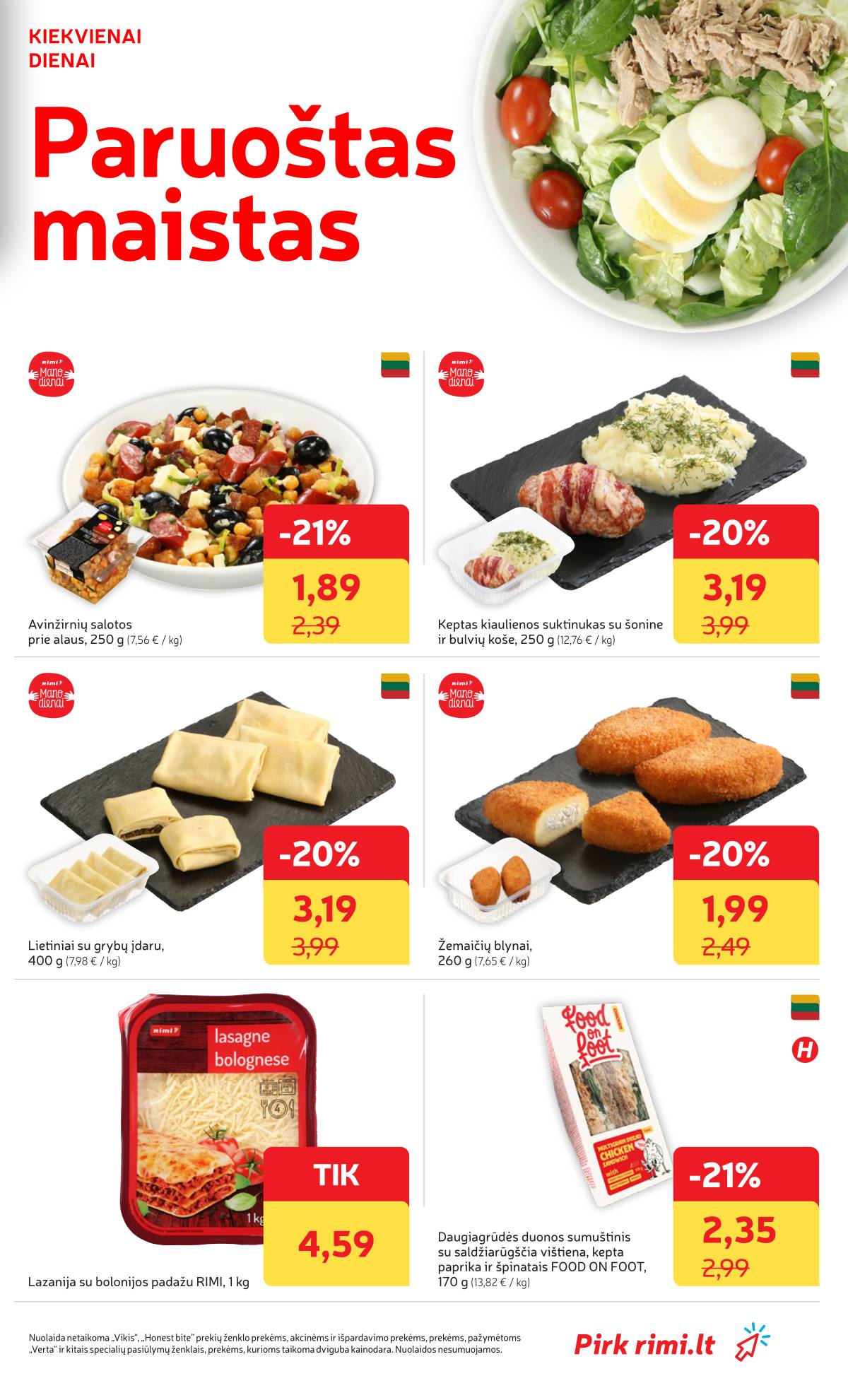 Rimi - RIMI Savaitinis akcijų leidinys Nr. 19 | 2026-05-05 - 2026-05-11 13 puslapis