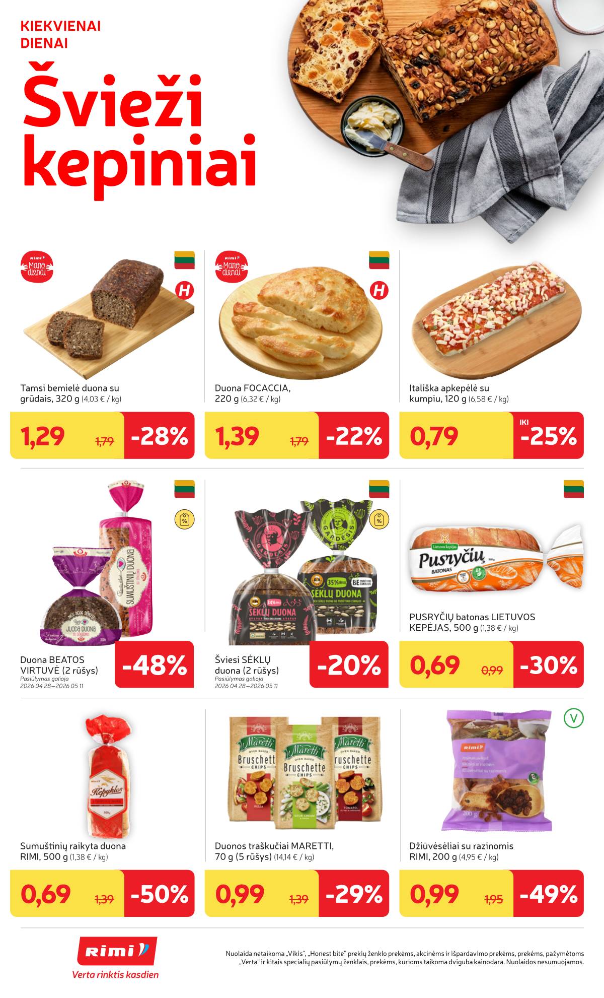 Rimi - RIMI Savaitinis akcijų leidinys Nr. 19 | 2026-05-05 - 2026-05-11 14 puslapis