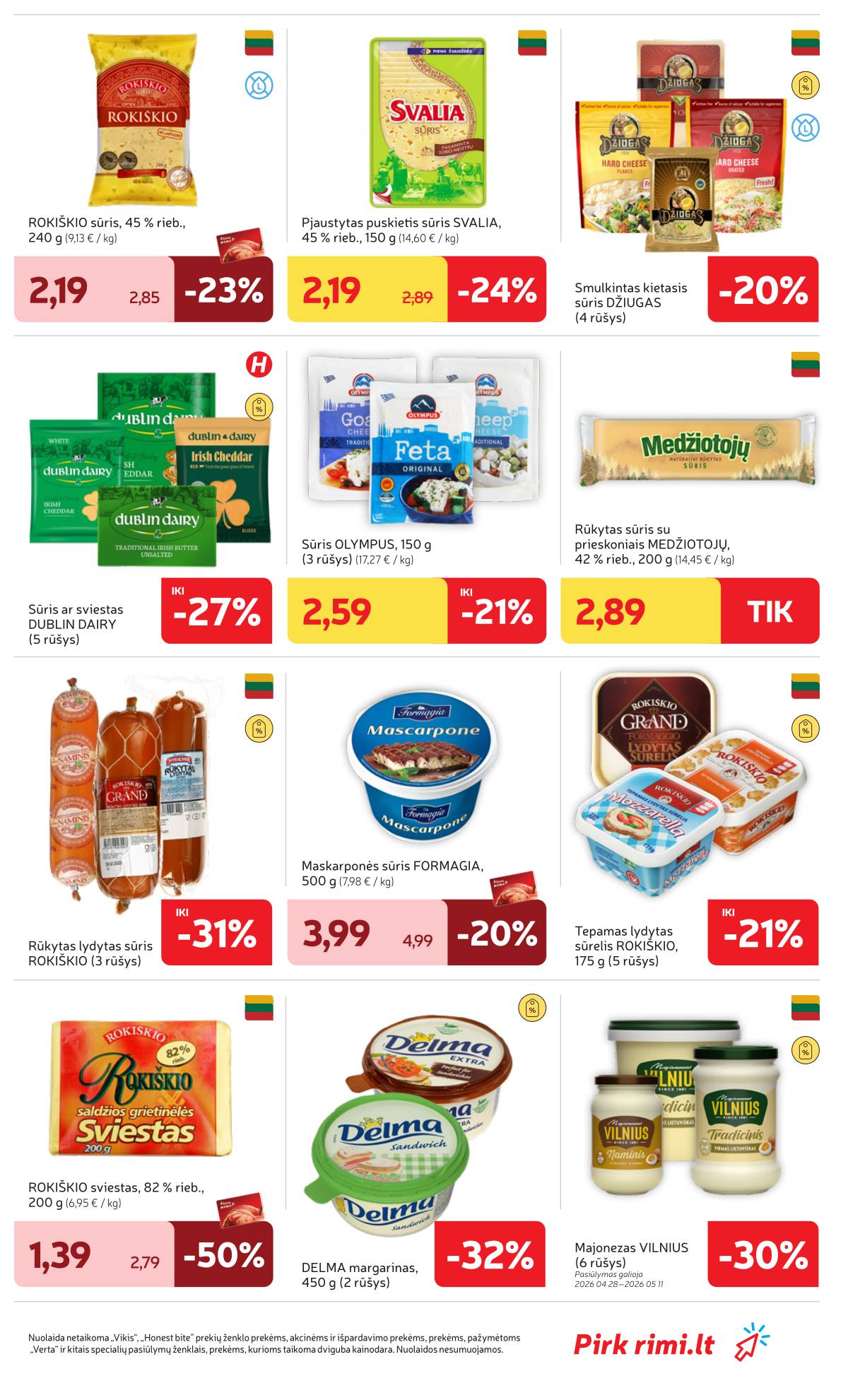 Rimi - RIMI Savaitinis akcijų leidinys Nr. 19 | 2026-05-05 - 2026-05-11 19 puslapis