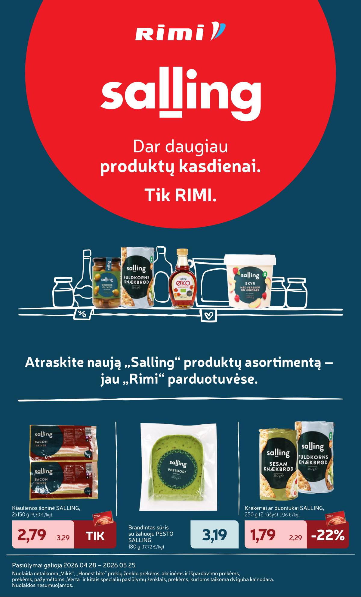 Rimi - RIMI Savaitinis akcijų leidinys Nr. 19 | 2026-05-05 - 2026-05-11 2 puslapis