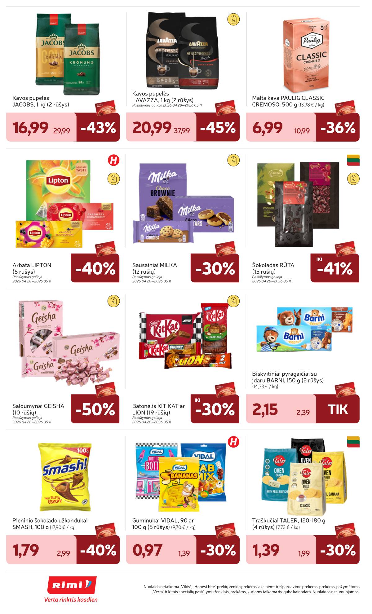 Rimi - RIMI Savaitinis akcijų leidinys Nr. 19 | 2026-05-05 - 2026-05-11 22 puslapis