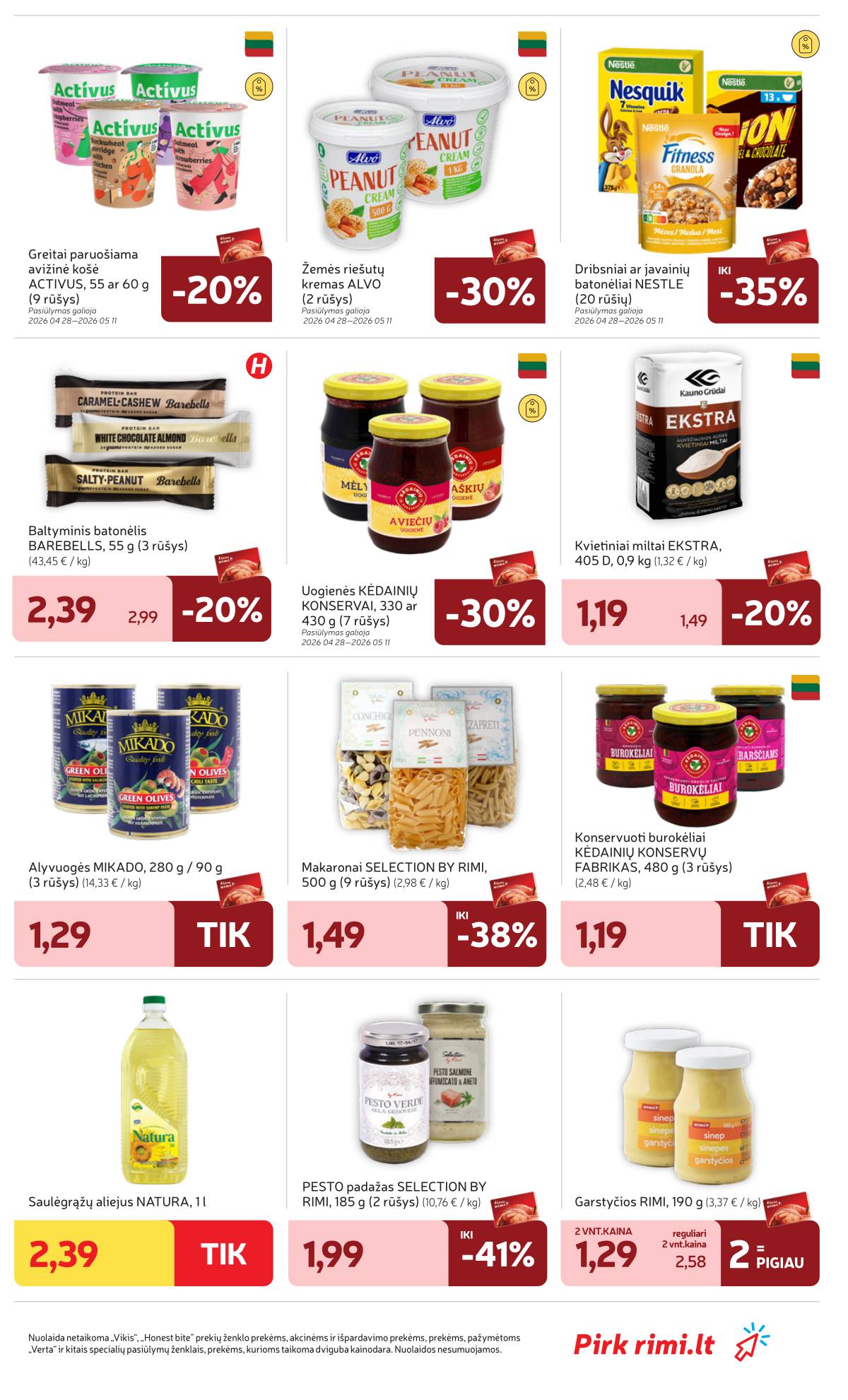 Rimi - RIMI Savaitinis akcijų leidinys Nr. 19 | 2026-05-05 - 2026-05-11 27 puslapis