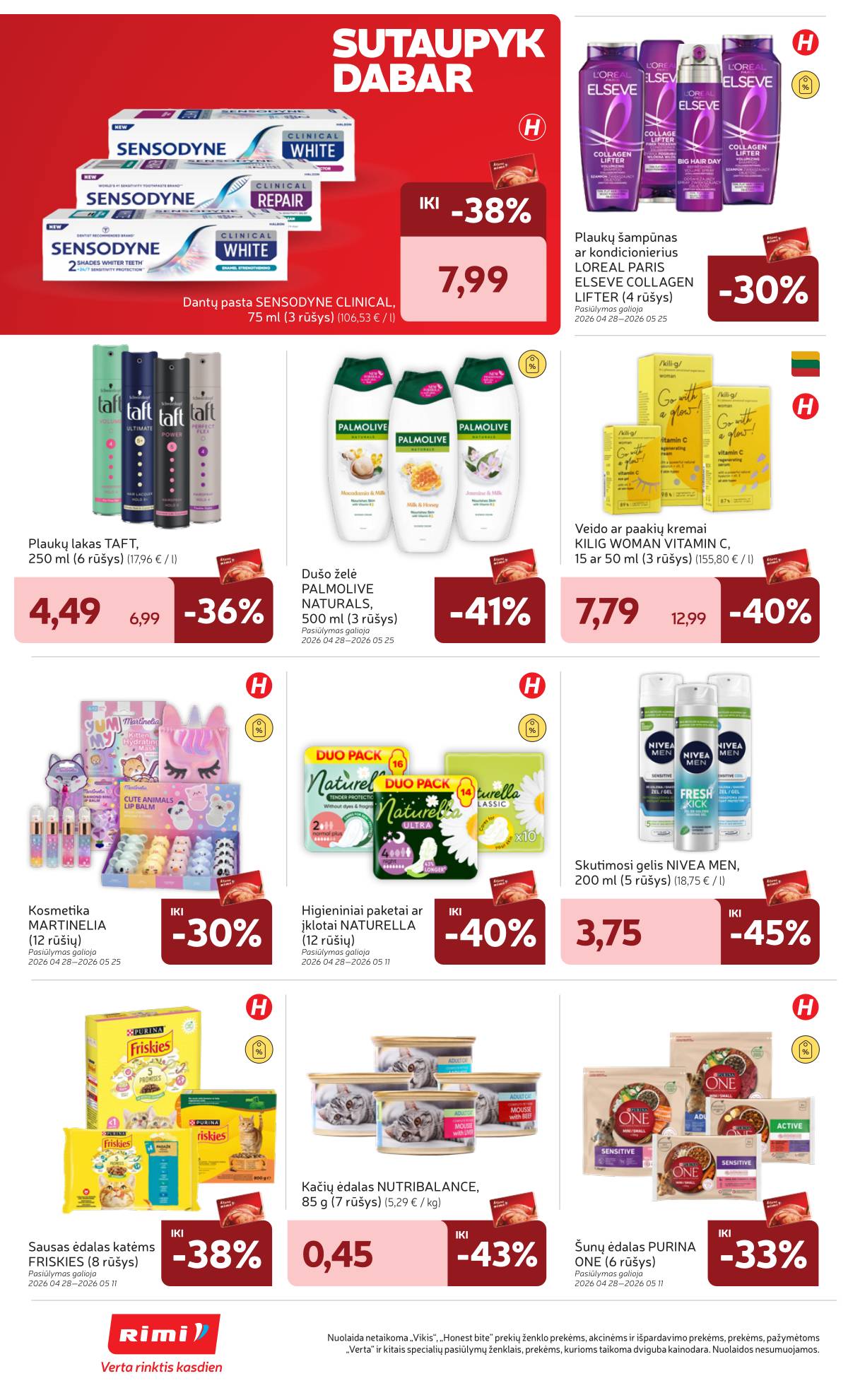 Rimi - RIMI Savaitinis akcijų leidinys Nr. 19 | 2026-05-05 - 2026-05-11 30 puslapis