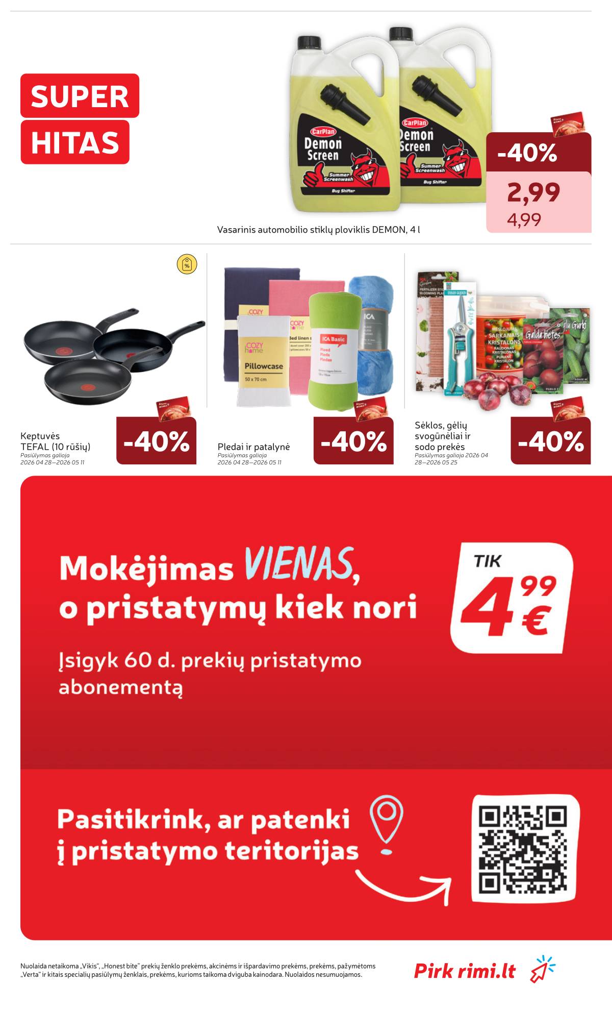 Rimi - RIMI Savaitinis akcijų leidinys Nr. 19 | 2026-05-05 - 2026-05-11 33 puslapis