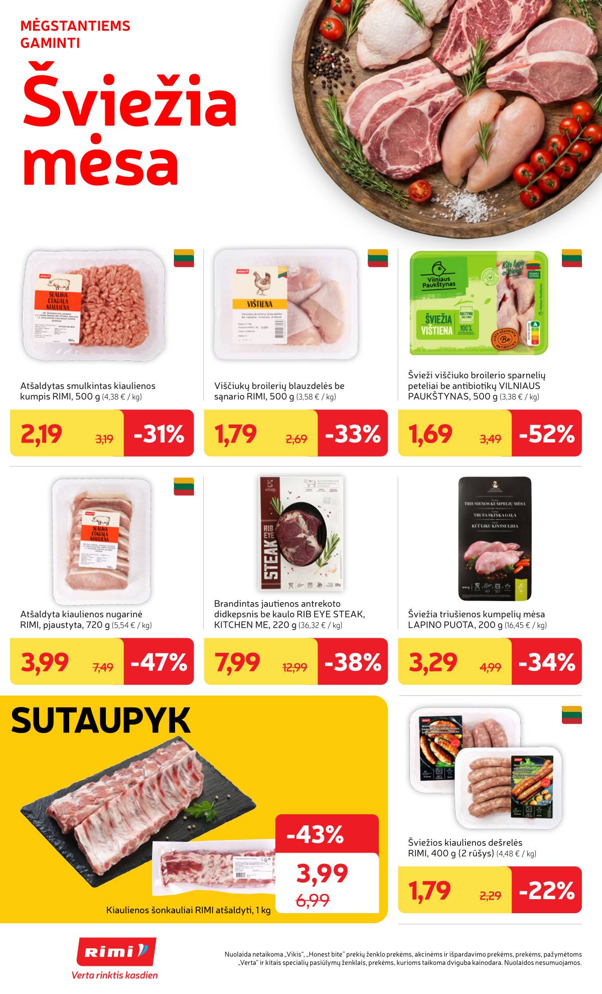 Rimi - RIMI Savaitinis akcijų leidinys Nr. 20 (2026) 14 puslapis