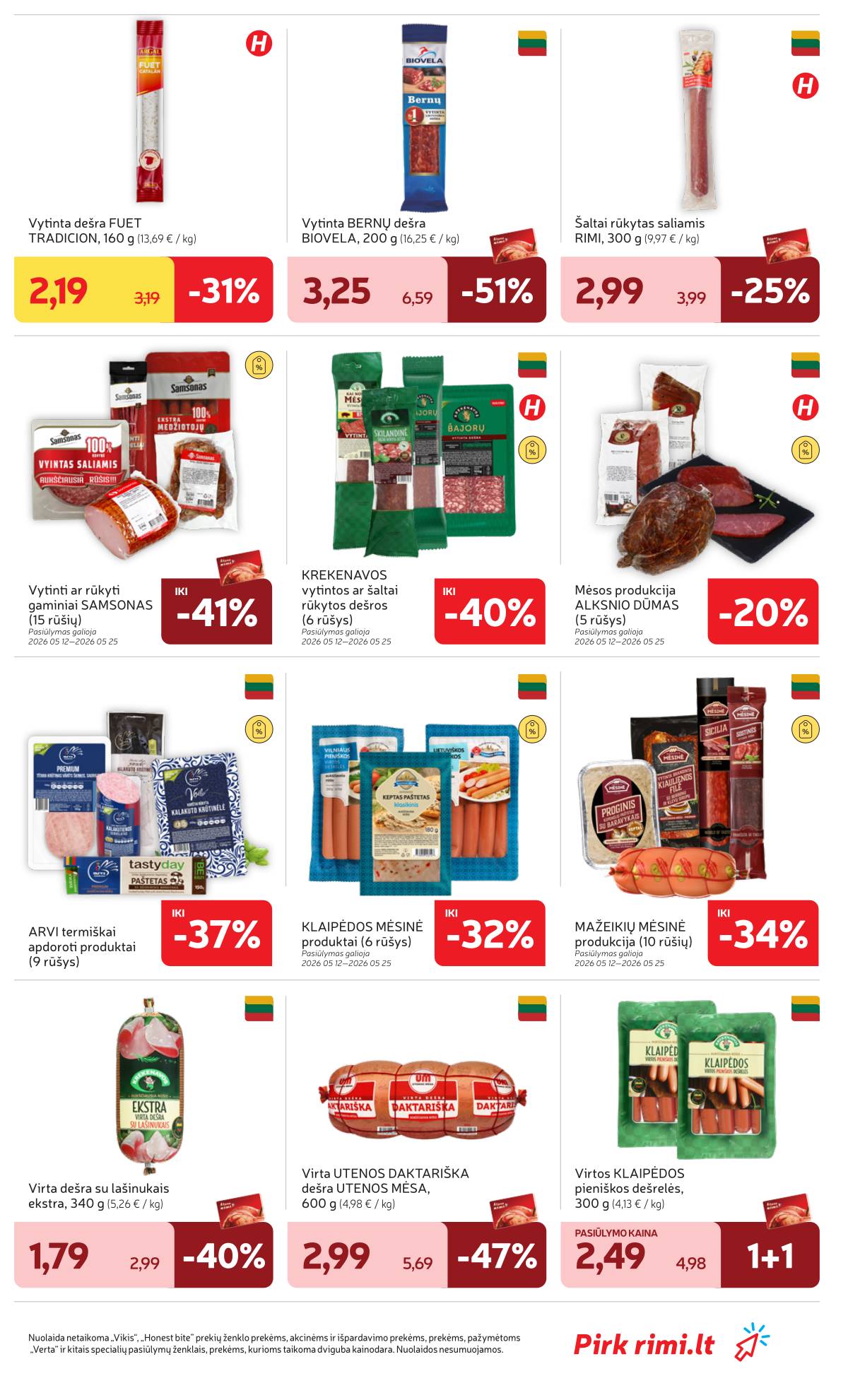 Rimi - RIMI Savaitinis akcijų leidinys Nr. 20 (2026) 19 puslapis