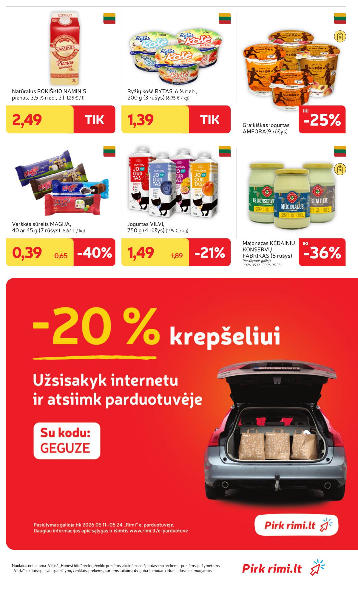 Rimi - RIMI Savaitinis akcijų leidinys Nr. 20 (2026) 23 puslapis