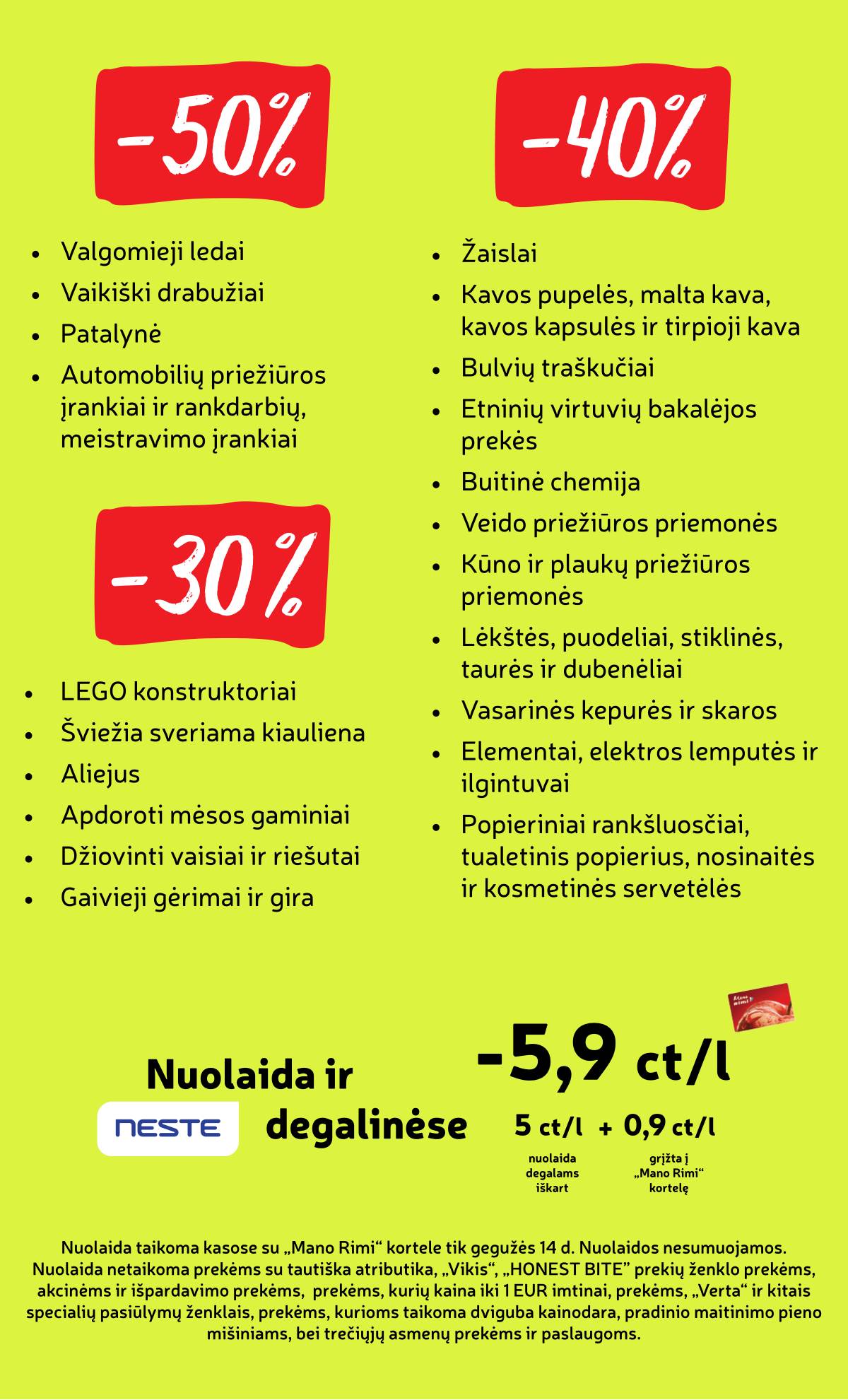 Rimi - RIMI Savaitinis akcijų leidinys Nr. 20 (2026) 3 puslapis