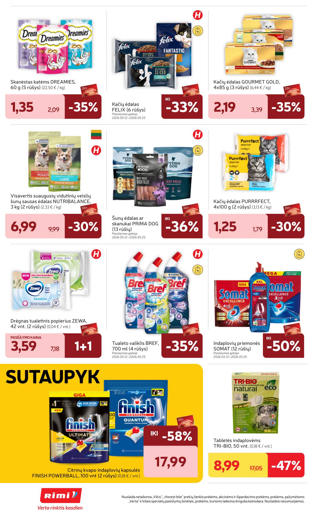 Rimi - RIMI Savaitinis akcijų leidinys Nr. 20 (2026) 32 puslapis