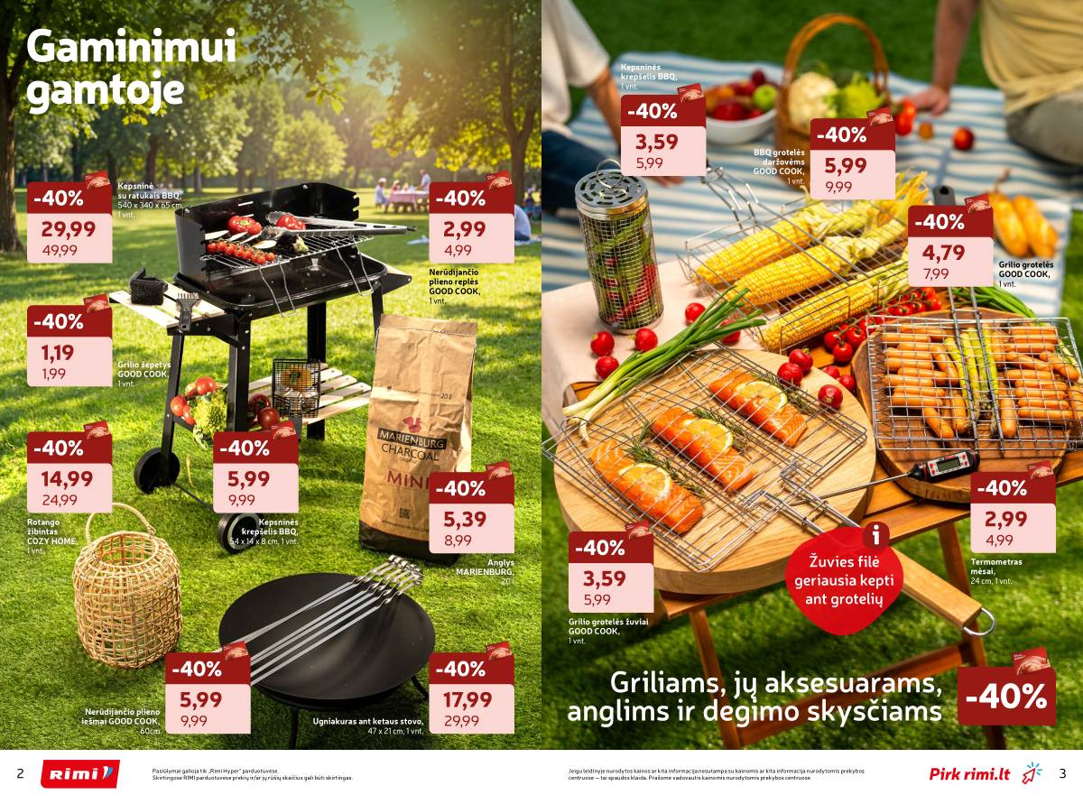 Rimi - RIMI nuolaidų katalogas "Pasiruošk VASARAI!" 2 puslapis